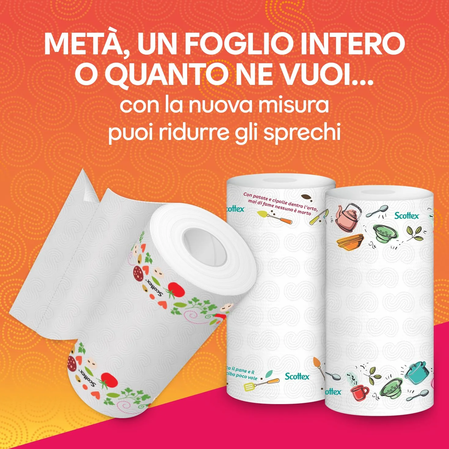 Scottex Quanto Basta Carta Cucina 24 Maxi Rotoli FSC
