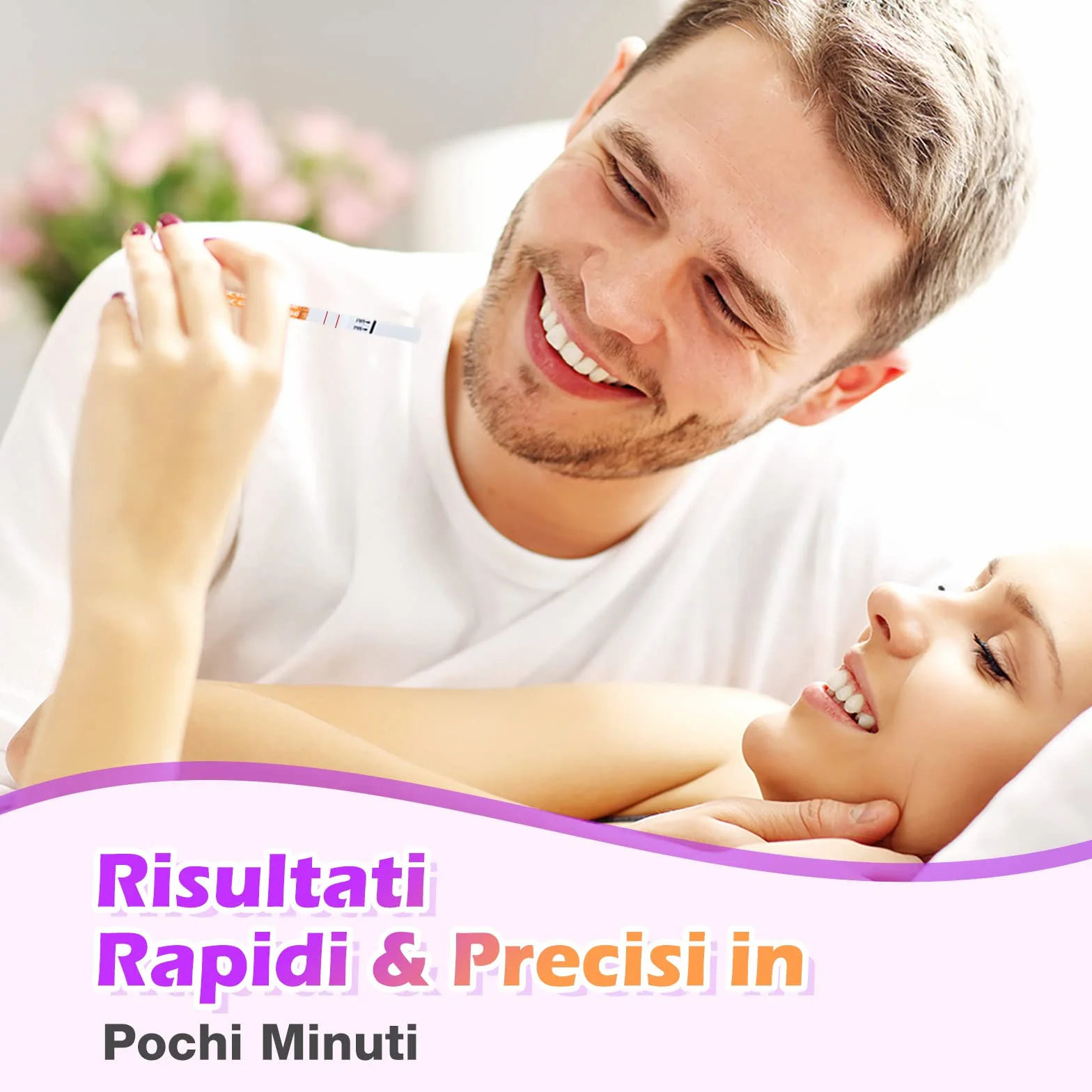 Premom Test di Gravidanza Precoce Ultra Sensibile 10mIU/ml Rilevamento Rapido con APP