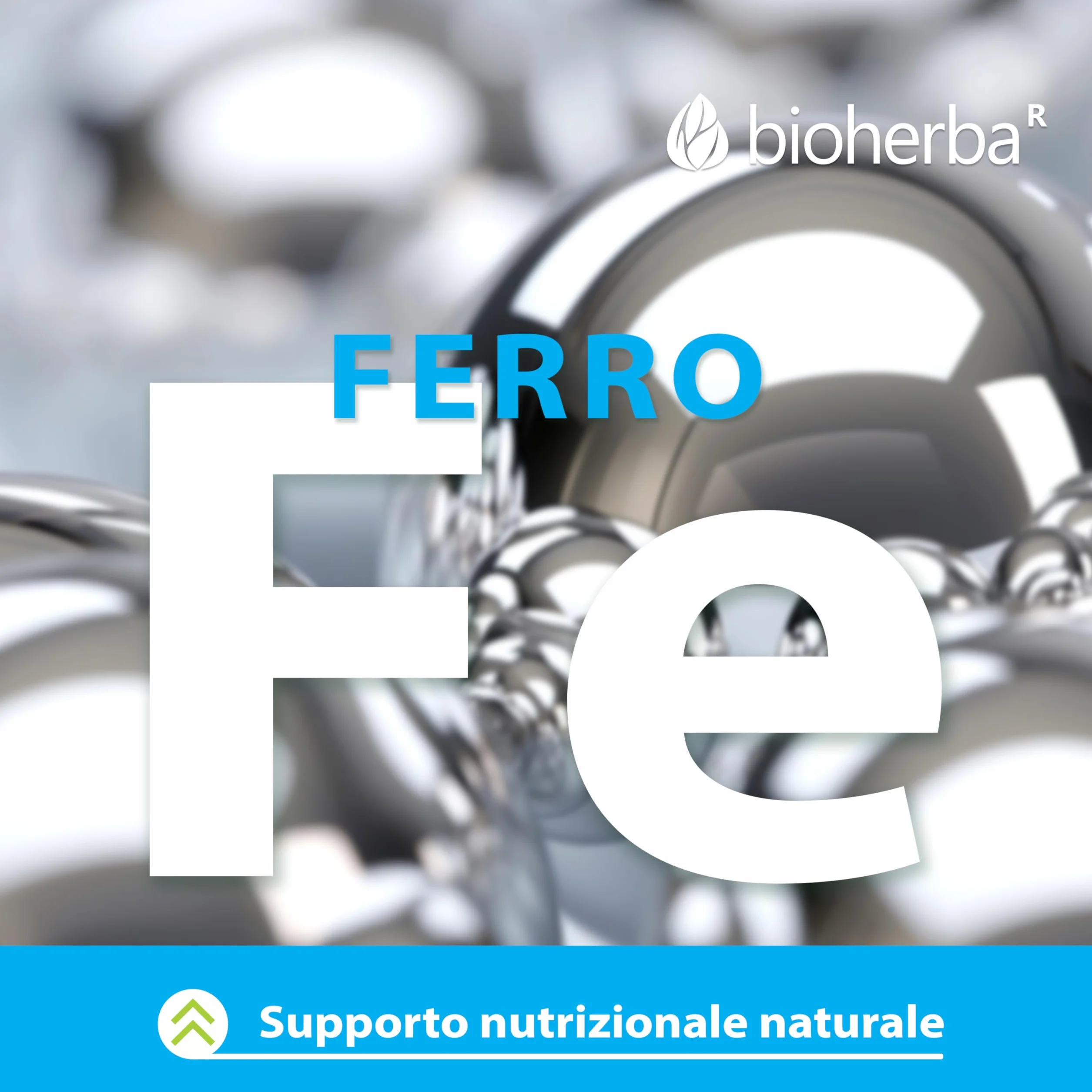 BIOHERBA Ortica Forte Integratore Naturale 250 mg Ferro 200 Capsule