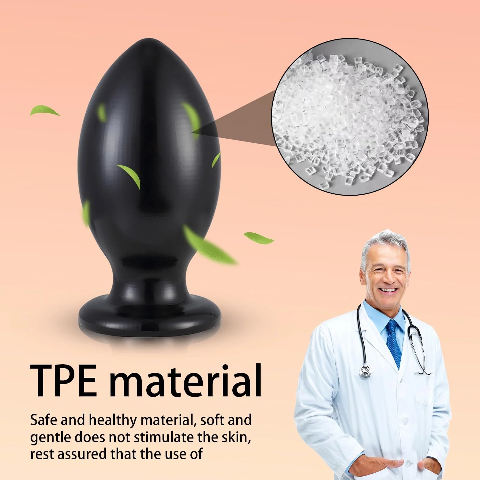 BDSMYOU Plug Anale Extra Large XXL Sex Toys,Dildo Anale Anal Plug Analesex Toy Dilatatore Ano per Donna Uomo,Toys Sessuali per Donna,Sexytoysys Uomo Coppia (M)