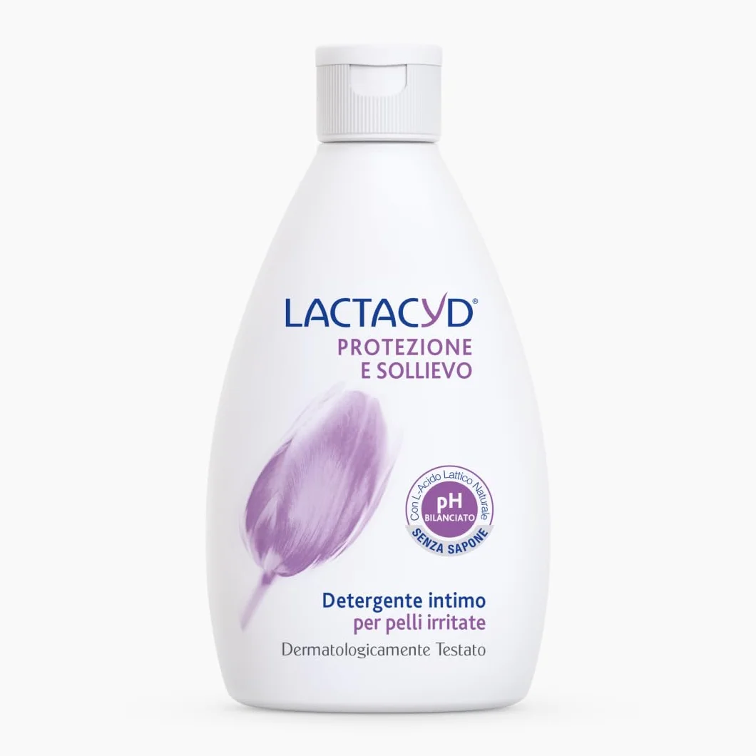 Lactacyd Protezione & Sollievo gel Detergente Intimo per Pelli Irritate 6x300 ml