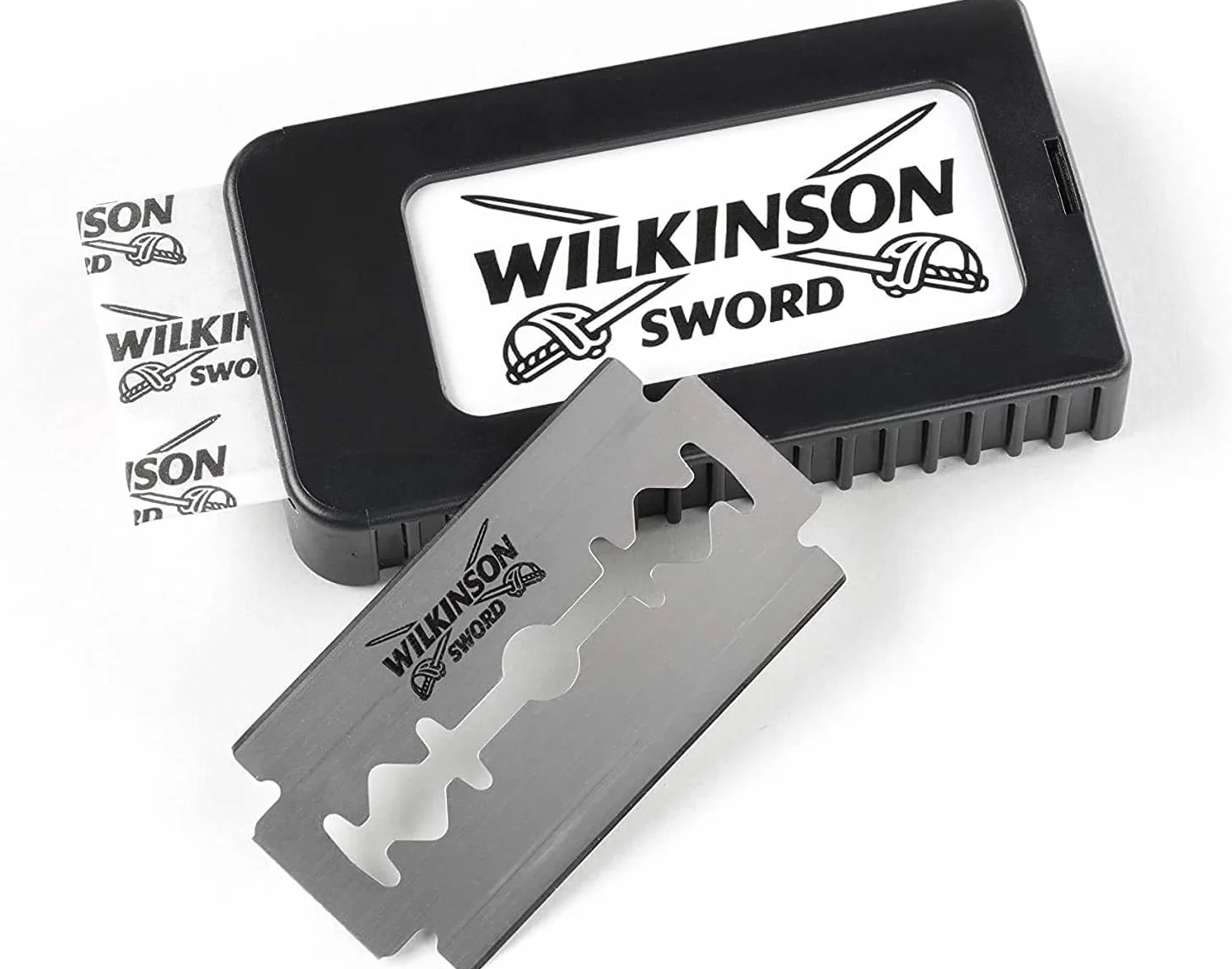 Wilkinson Sword - Lame Doppio Taglio Classic Premium Vintage Edition - Rasatura Barba Classica - Pack 10 Lame per Uomo
