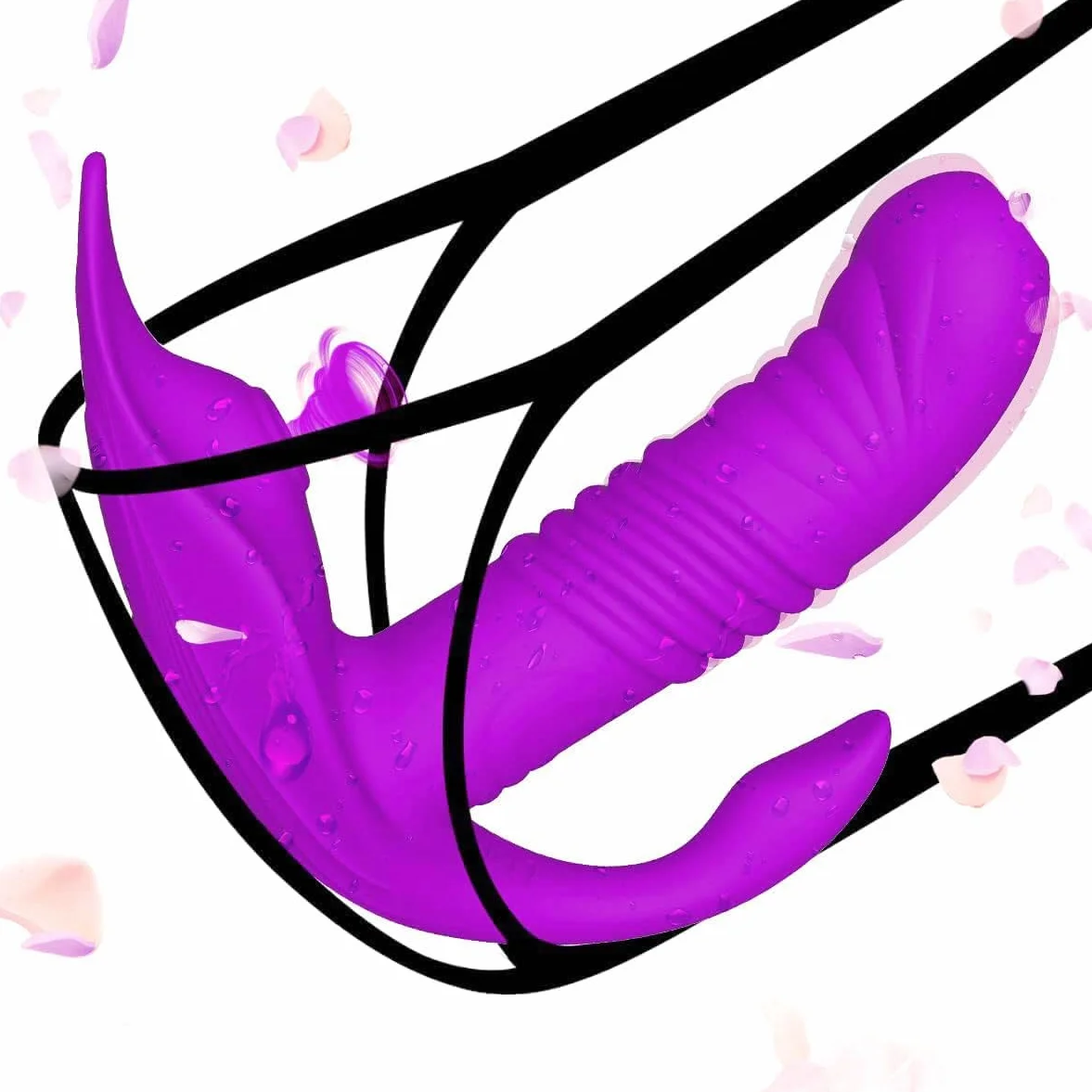 Vibratoreper Donna Professionale Wireless Sexytoysys Coppia Ovetto Vibrante Telecomando Sex Toys Succhia Clotoride Vibratore per Uomo Sex Toy Vibratoriper Donne Dildo Realistico 10 Modalità, A26012209