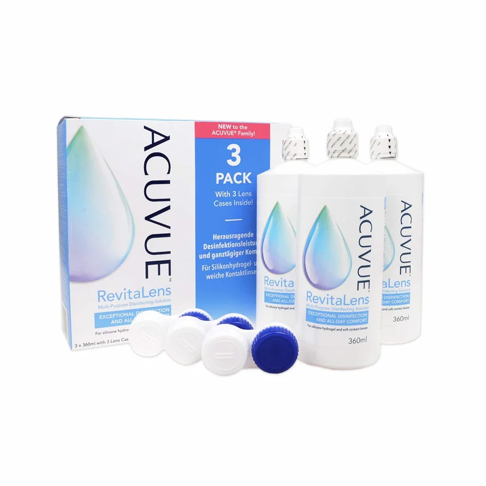 Acuvue Revitalens 3 x 360 ml soluzione per lenti a contatto