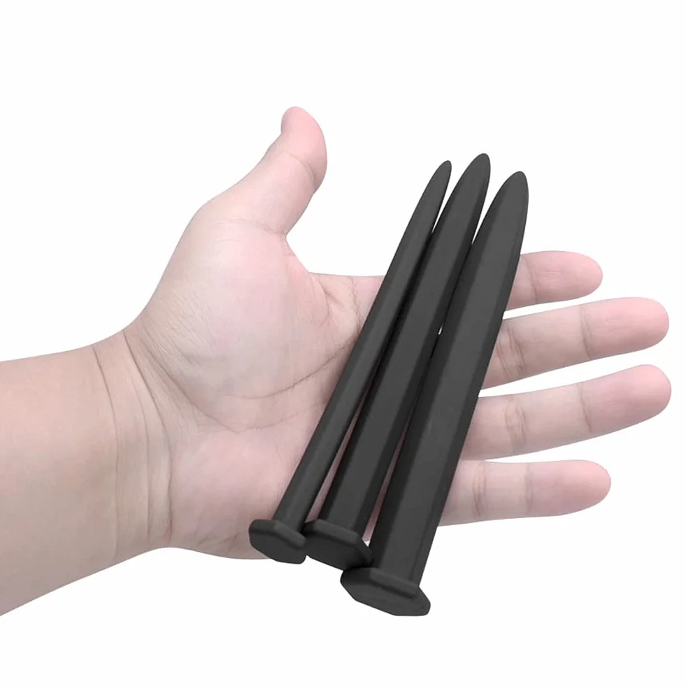 Roluck Un set di 3 tappi uretrali in silicone Set di dilatatori uretrali Perle di silicone Dilatatore del pene Uomini Masturbazione Plug uretrale Giocattoli sessuali