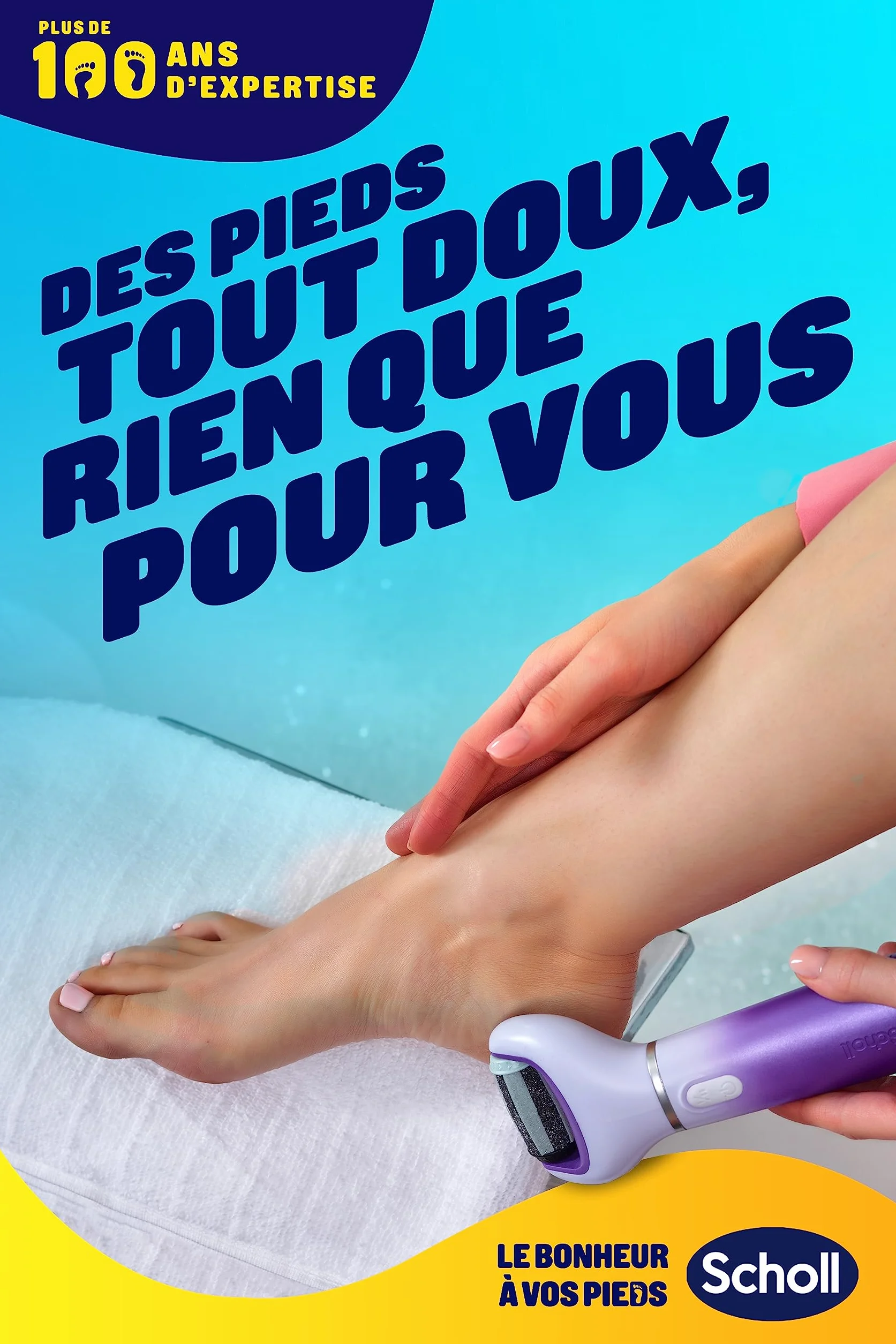 Scholl Velvet Smooth Express Pedi Estrattore corneale elettrico con rullo extra resistente