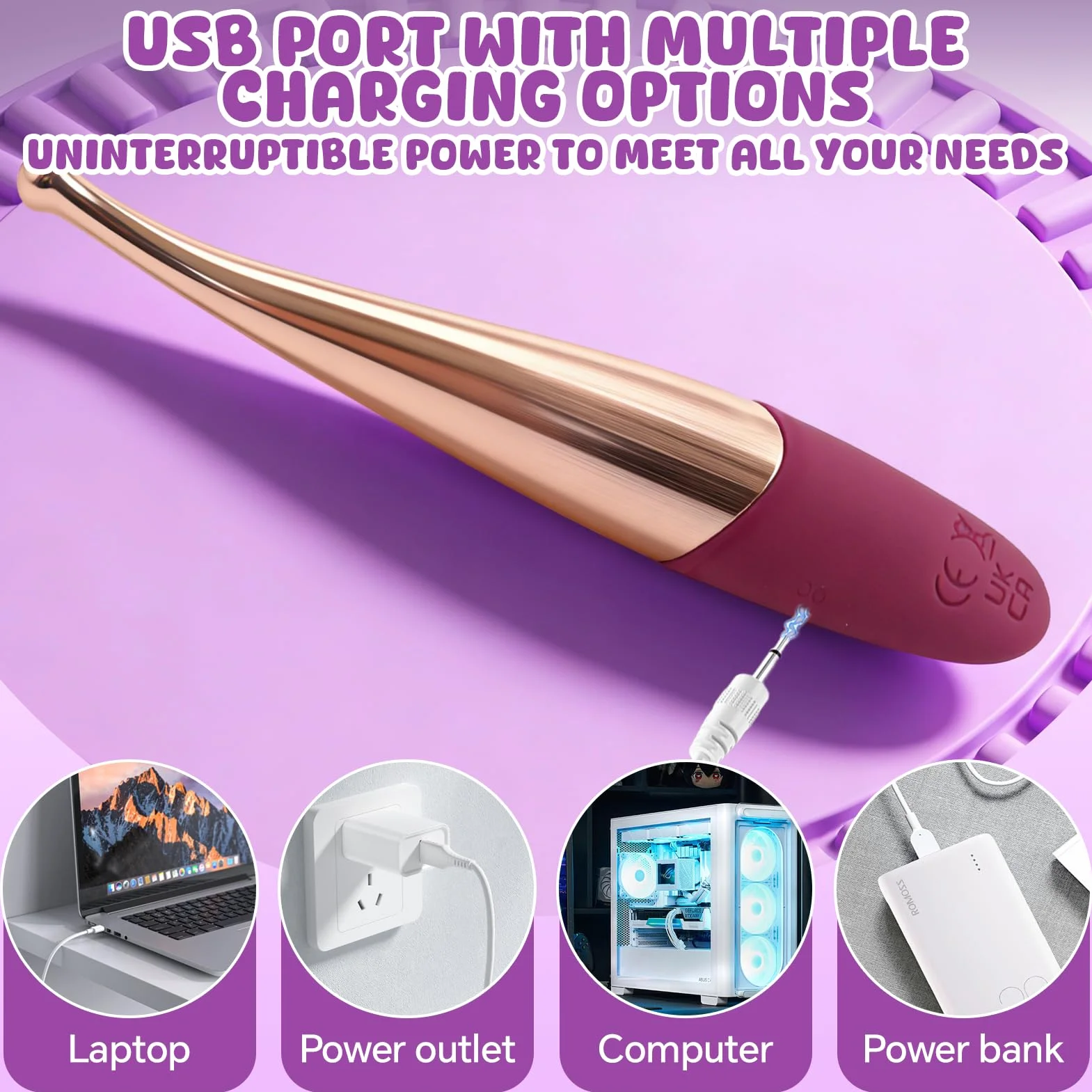 Vibratoreper Donna Professionale Succhia Clitoride 7 Modalità Sexytoysys Coppia Sex toys Vibratoreper Donna Wireless,Massaggiatore Vibrante 4 in 1