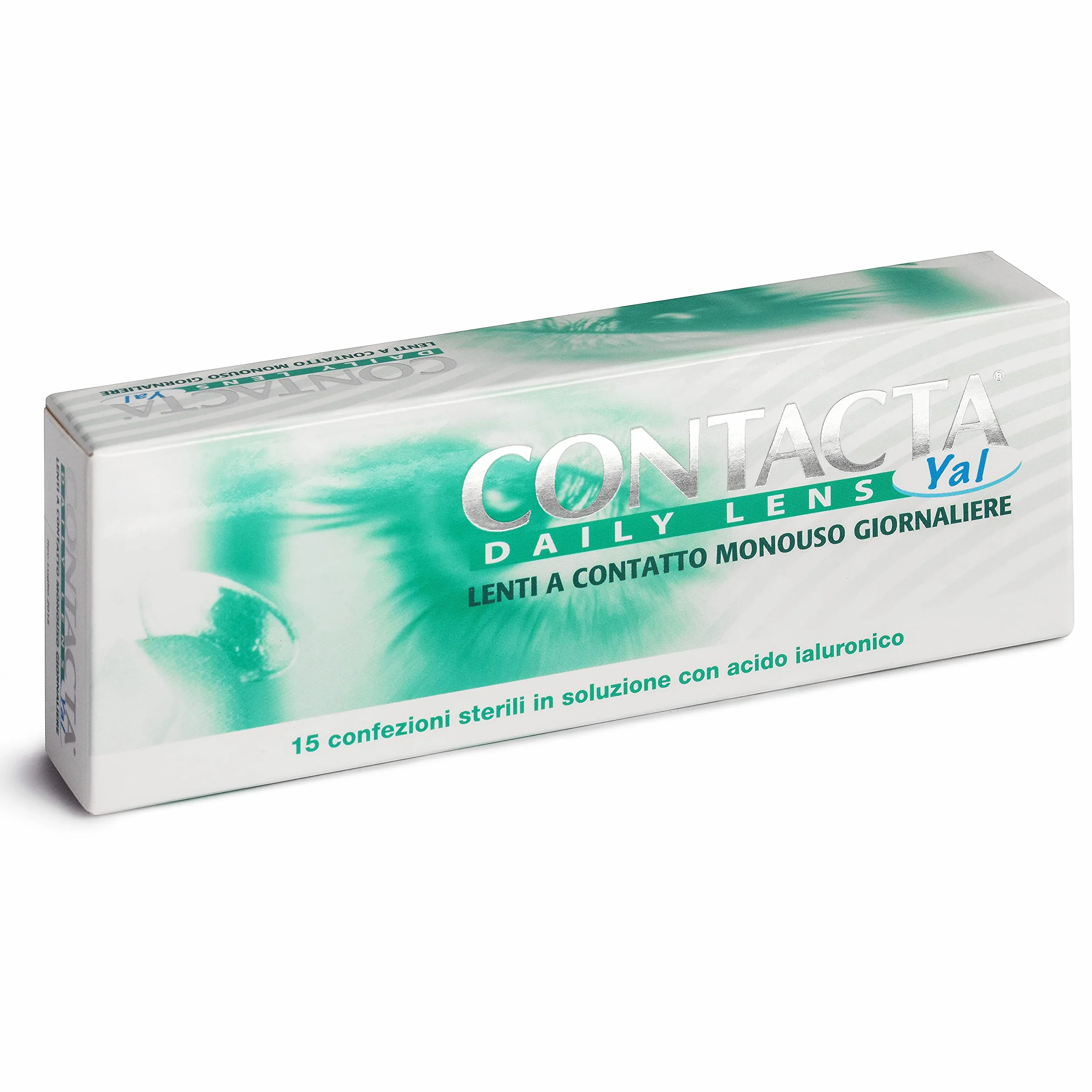 Contacta Daily Lens Yal 15, Lenti a Contatto Giornaliere per Miopia, -2,75, Confezione da 15
