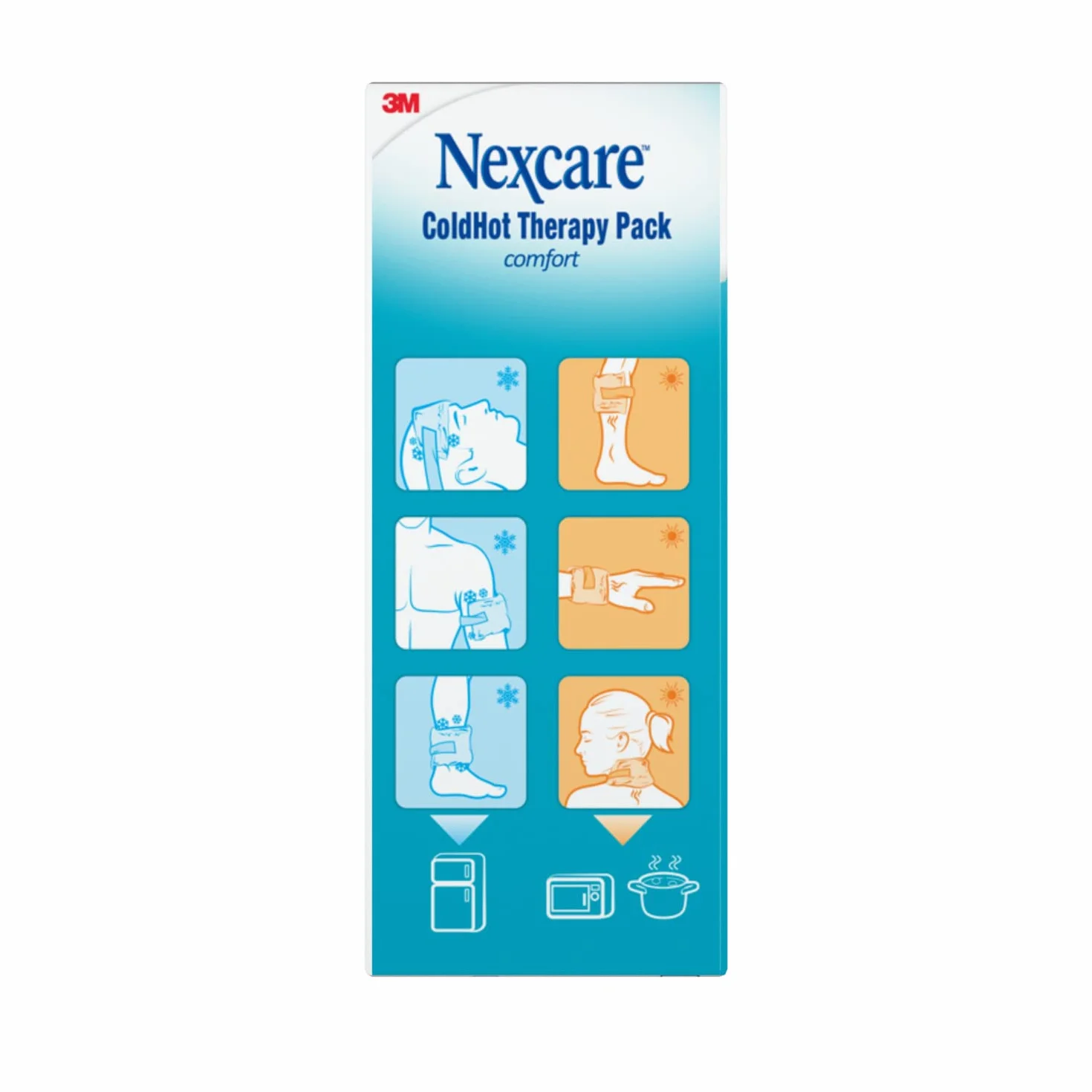 Nexcare ColdHot Borsa Ghiaccio Gel Caldo Freddo 26 x 11 cm per Dolori Muscolari