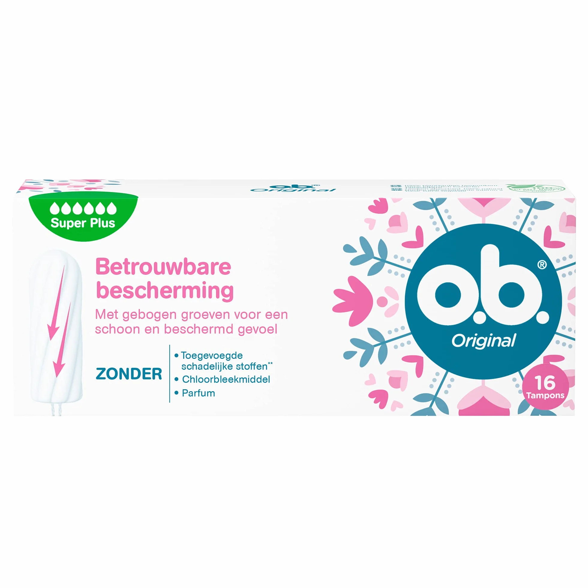 o.b. Original Super Plus tamponi 16 pezzi