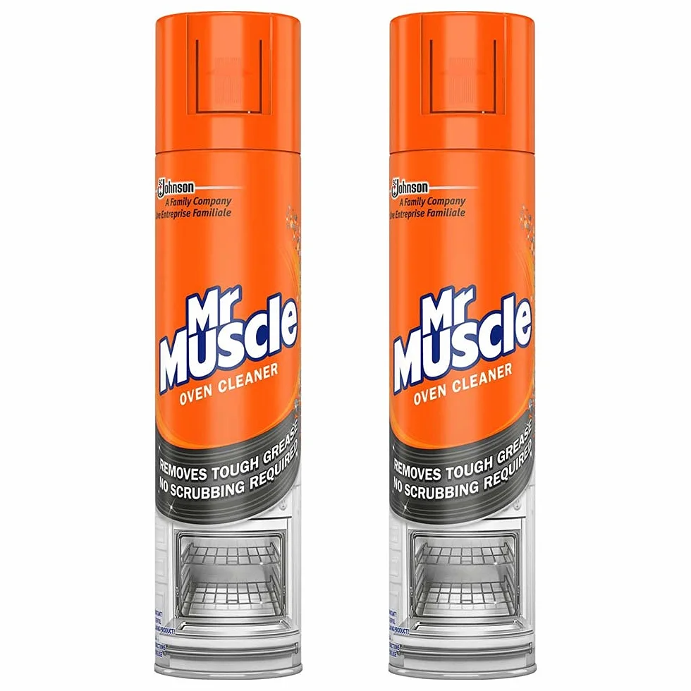 2 x Mr Muscolo Forno Cleaner, pulizia Powerful Azione, 300ml