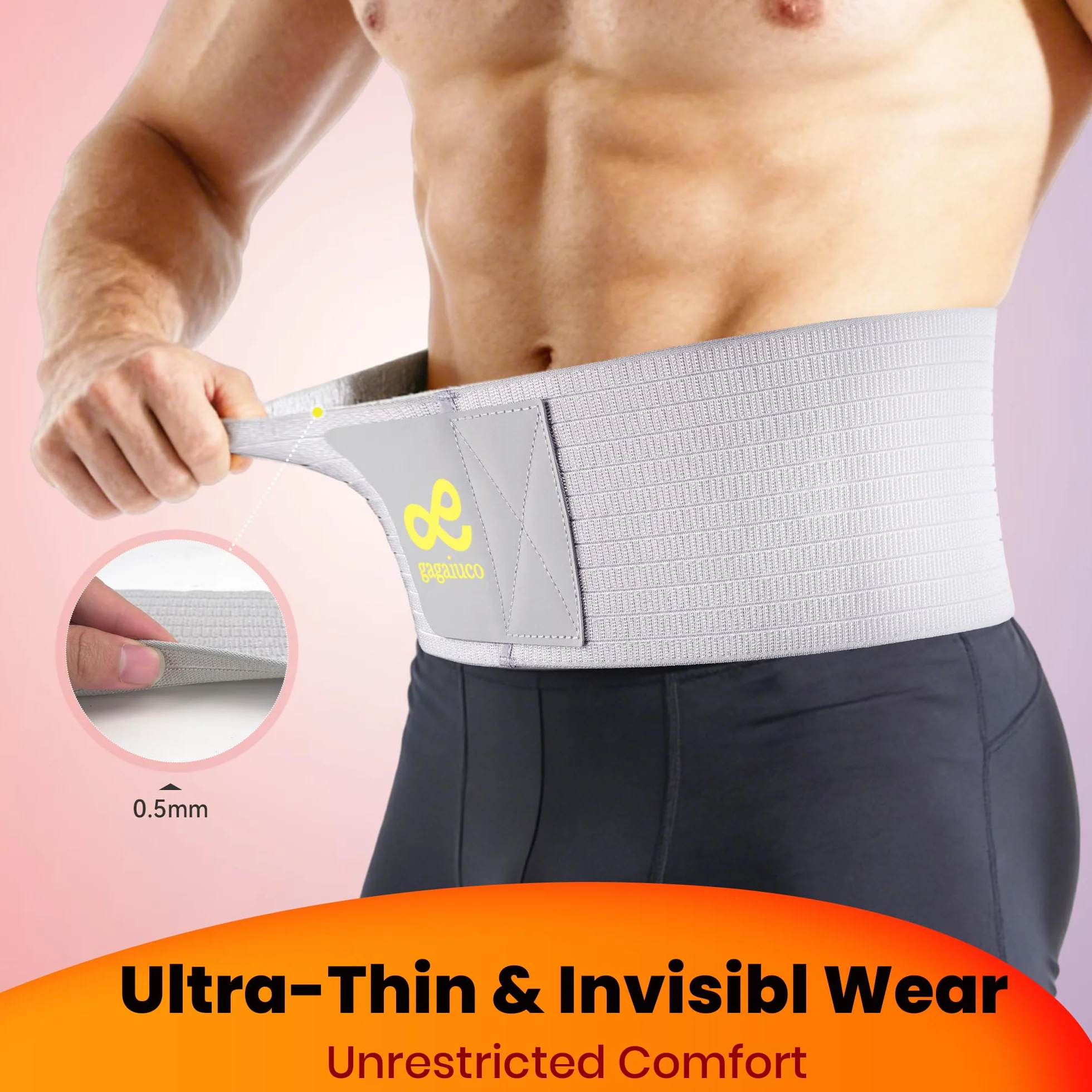 Cintura Per Ernia Ombelicale Per Uomini E Donne - Fascia Di Sostegno Addominale Con Cuscinetto Di Compressione - Aiuto Per La Prevenzione Della Chirurgia Dell'ombelico E Dell'incisione Ventrale.
