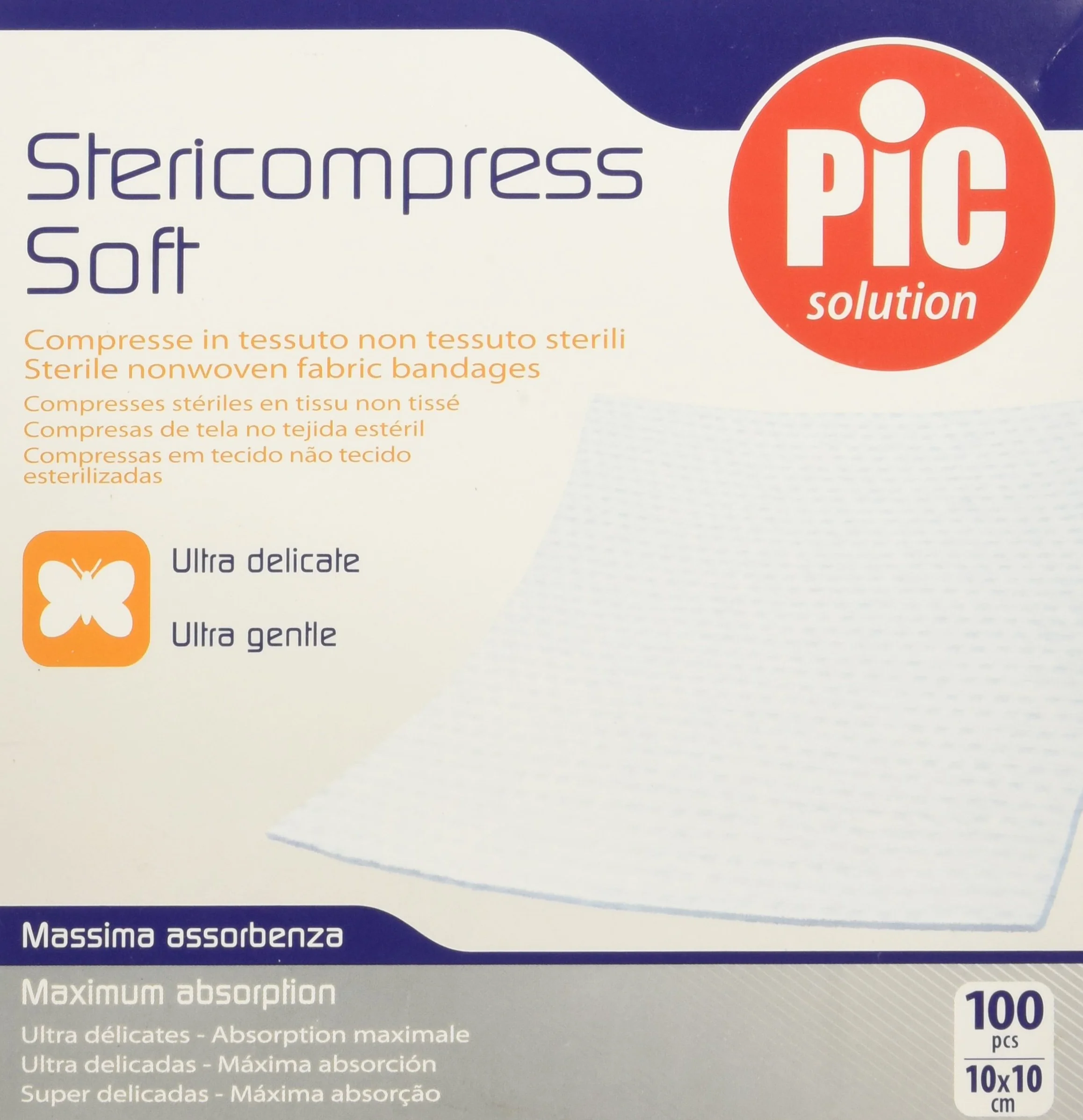 Pic Garza Sterile TNT, 10 x 10 cm, 10 gr