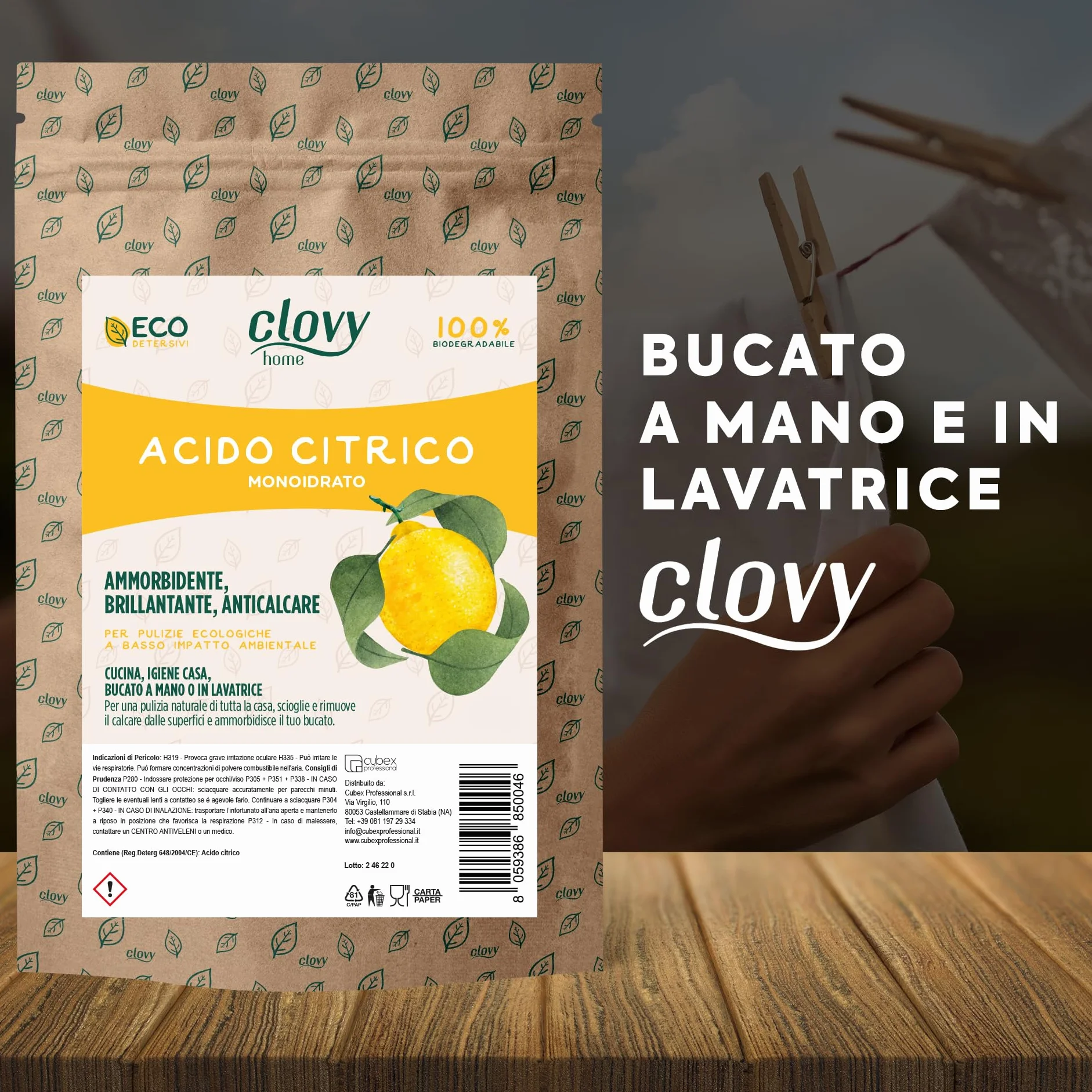 Acido Citrico 4,5 Kg 500 Lavaggi Ammorbidente Brillantante Anticalcare 100% Puro Monoidrato In Polvere Made In Italy