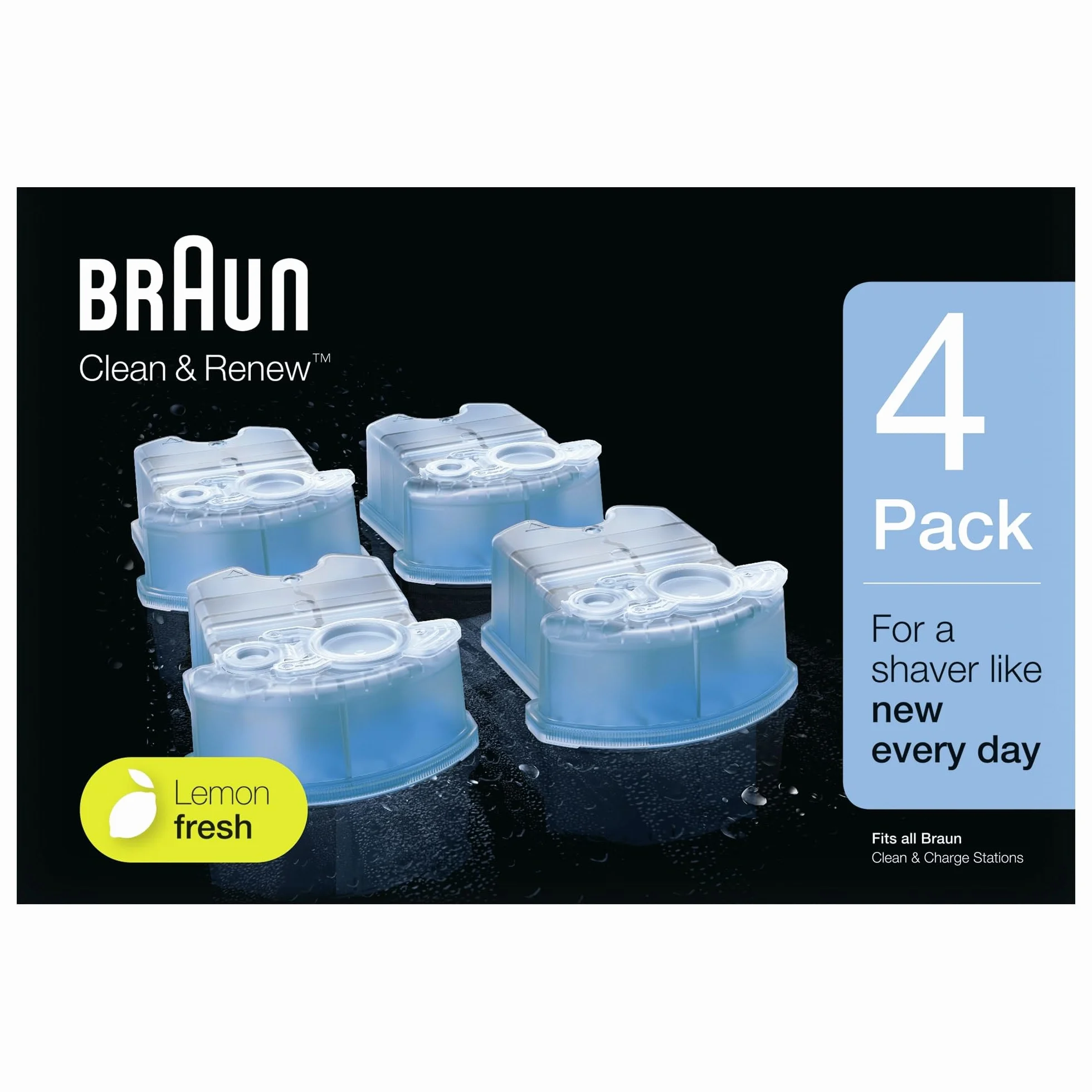 Braun Clean&Charge CCR 4 Confezioni