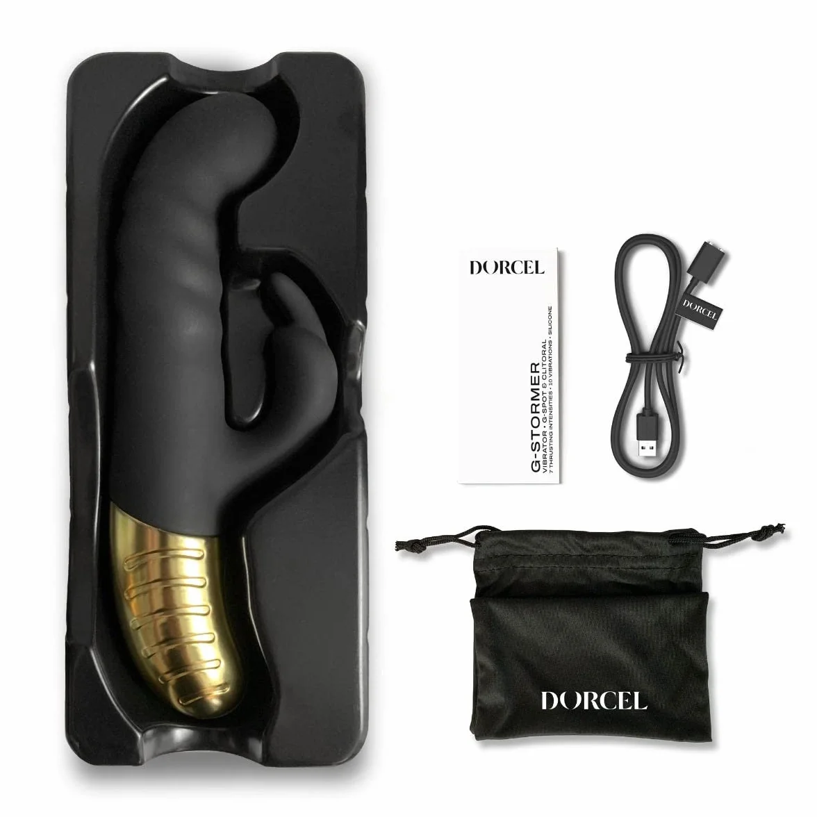 vibratore rabbit Dorcel G-Stormer