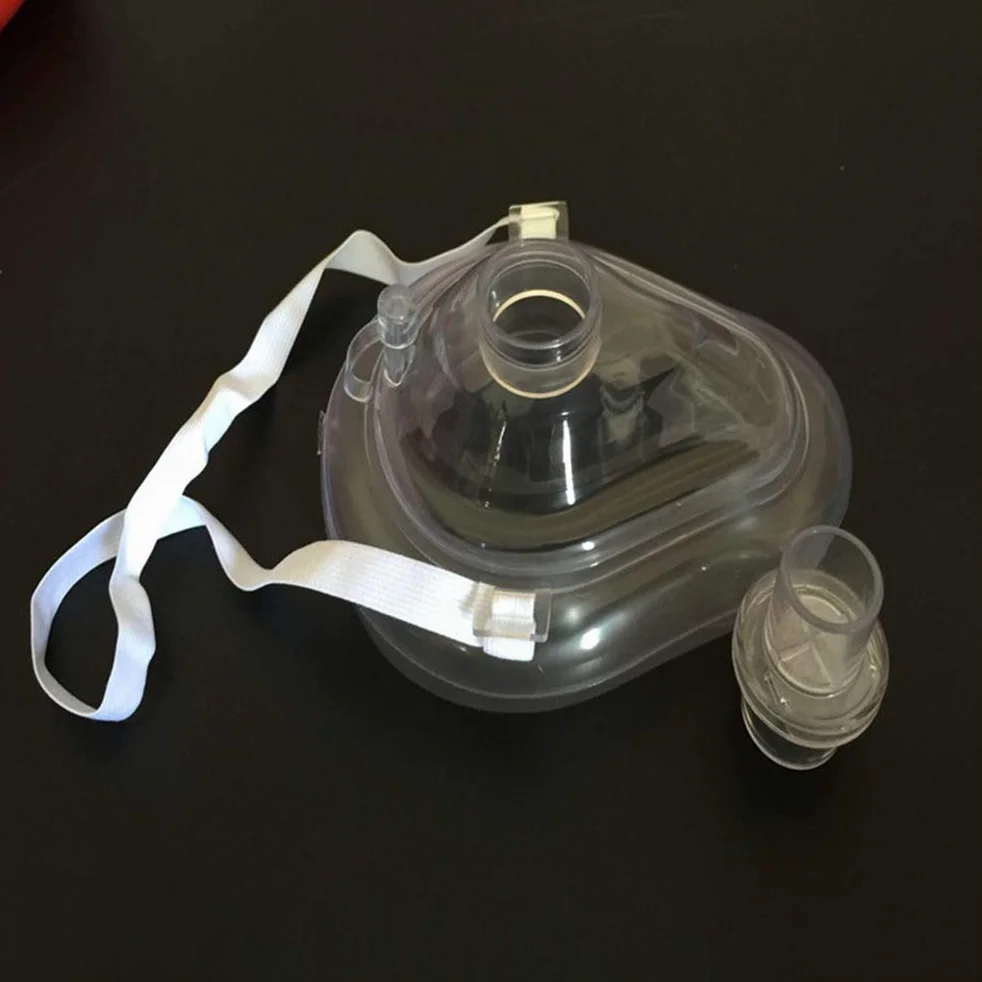 CPR Rescue Mask, primo soccorso, custodia rigida con cinturino