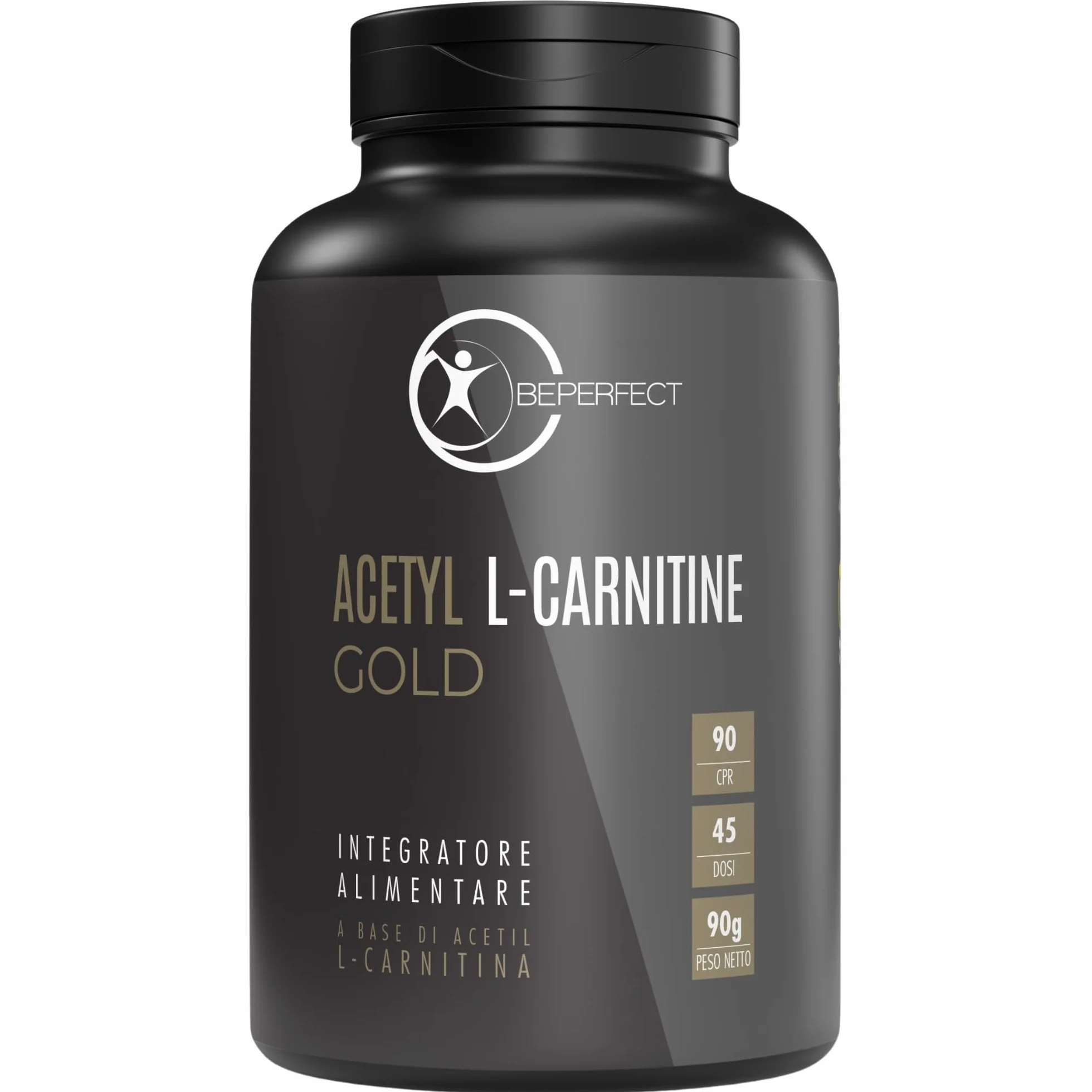 Acetil L-Carnitina Tartrato 3360 mg 90 Compresse Integratore Supporto Metabolico e Energetico