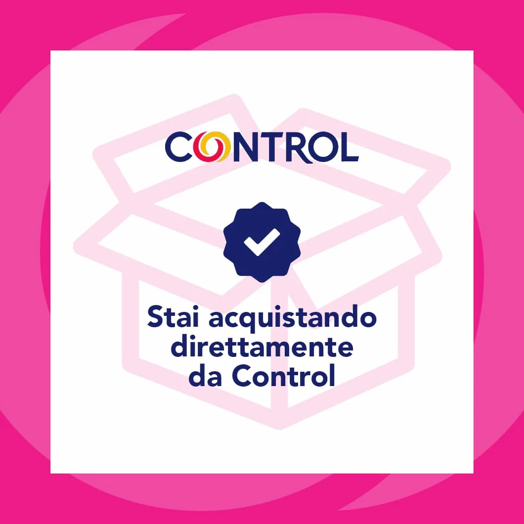 Control Be Playful, Vibratore Rabbit con Effetto Spinta e Braccio Flessibile per il Clitoride, Silicone medico senza Ftalati, Ricarica USB, Water Splash (IPX4)