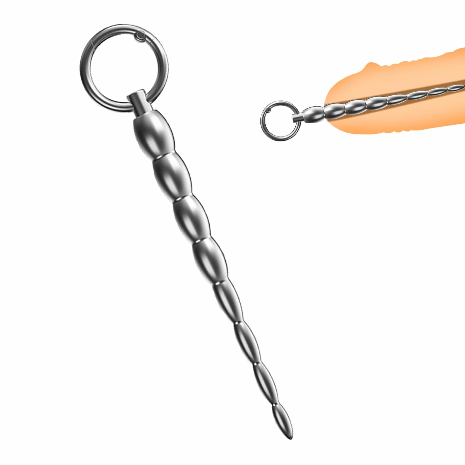 Dilatatori Uretrali Per Gli Uomini In Acciaio Inox Kit Maschile Nuovi Sextoys, Spina Del Pene Con Anello Catetere Butt Plug Estrema Giocattoli Del Sesso Per Le Coppie (S)
