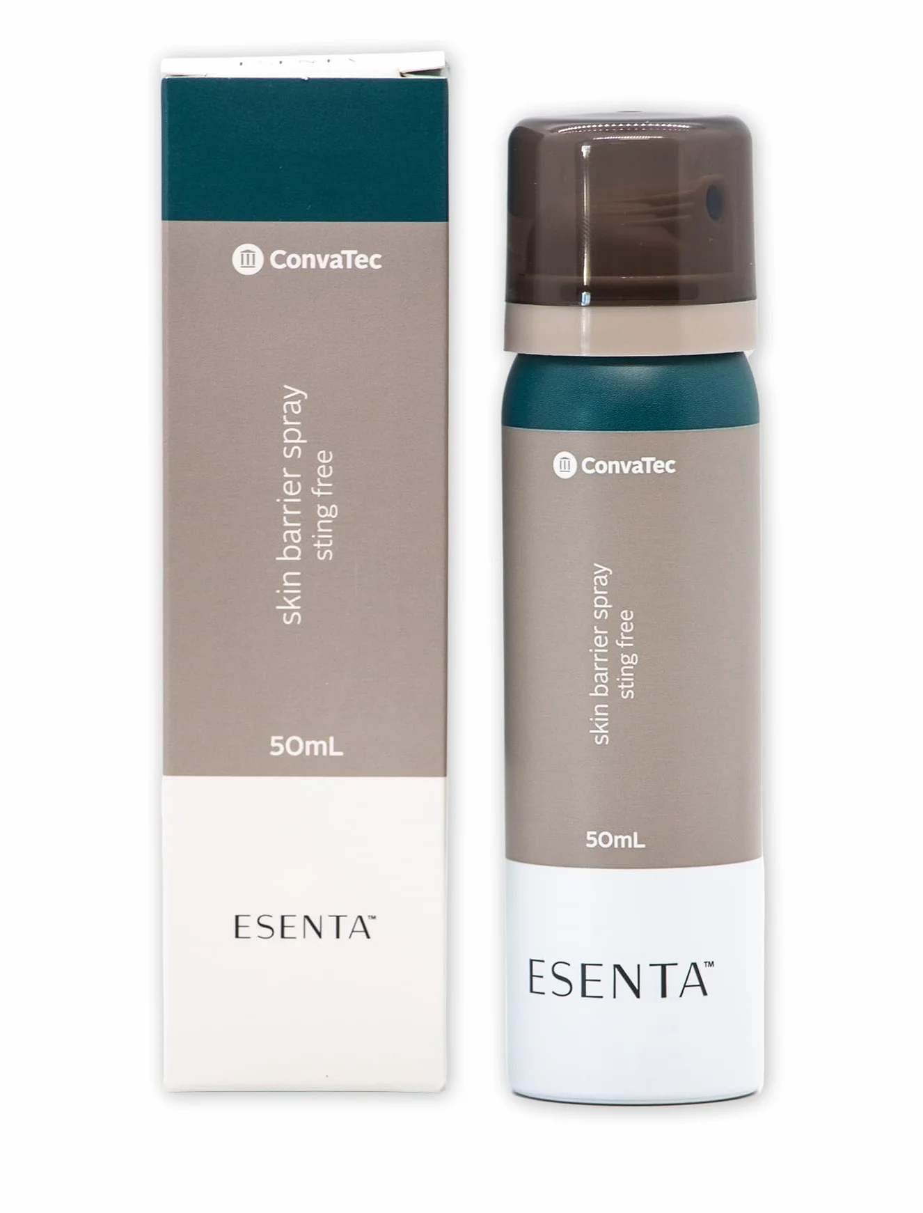 ConvaTec ESENTA barriera cutanea per la protezione di atomi e ferite, a base di silicone, senza punture e alcool, flacone spray da 50 ml (1 pezzo)