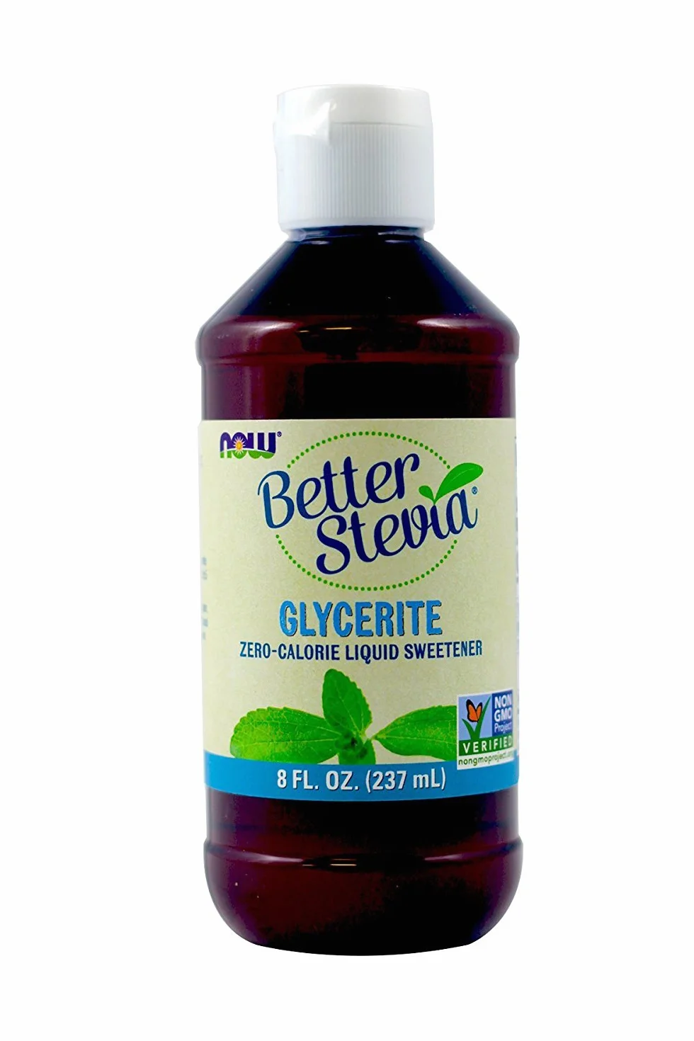 NOW Foods Stevia glycerite, 8 oz (Pack of 2)
