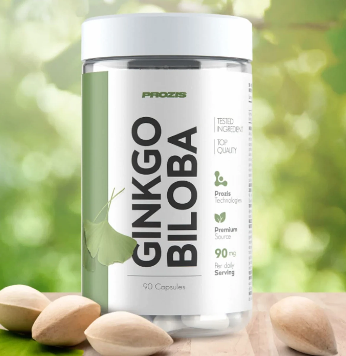 Gingko Biloba 90 capsule - Integratore per Circolazione, Concentrazione e Memoria