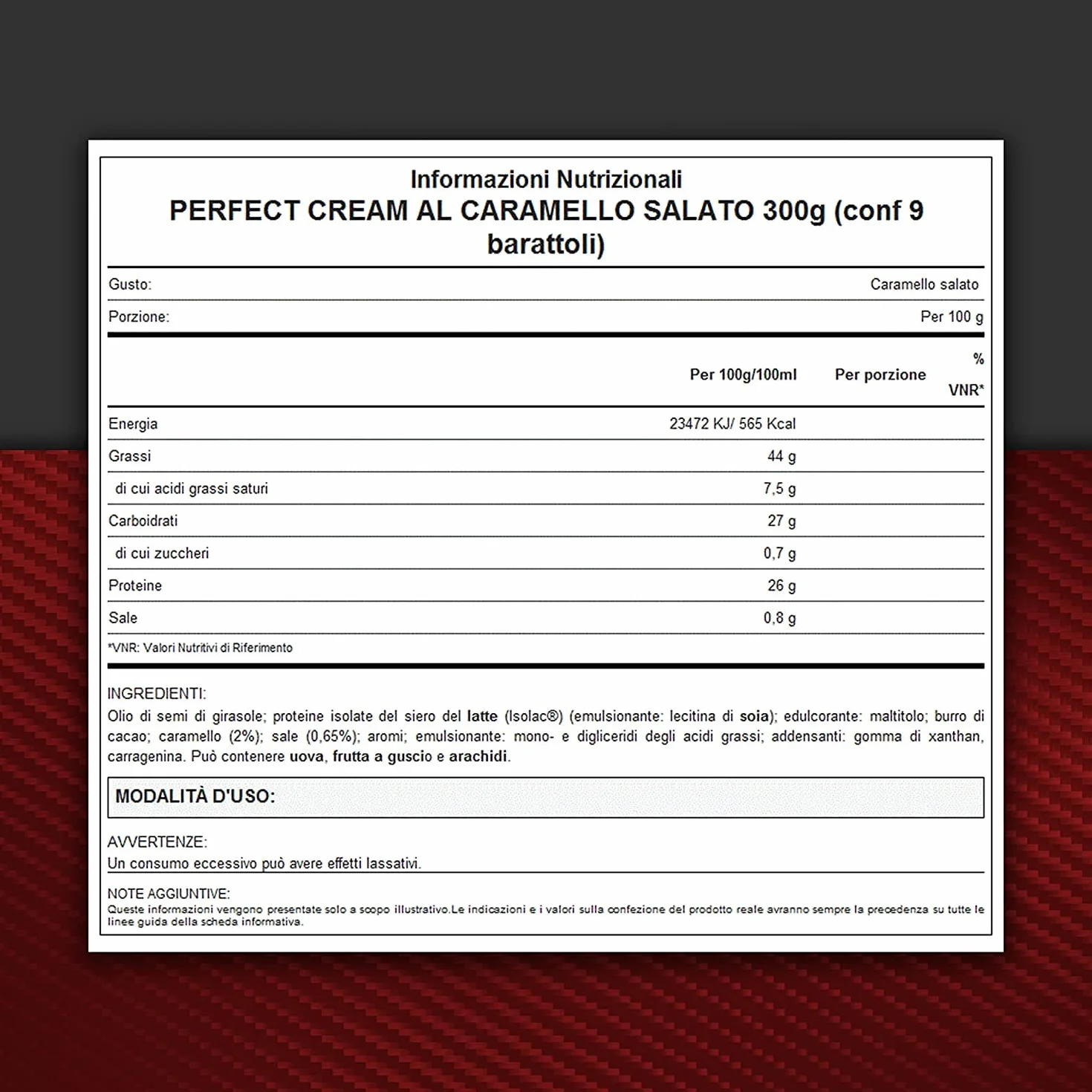 WHY SPORT PERFECT CREAM - Crema Proteica Spalmabile al Caramello Salato - Crema Spalmabile con Proteine Isolate - Senza Glutine - 300 gr