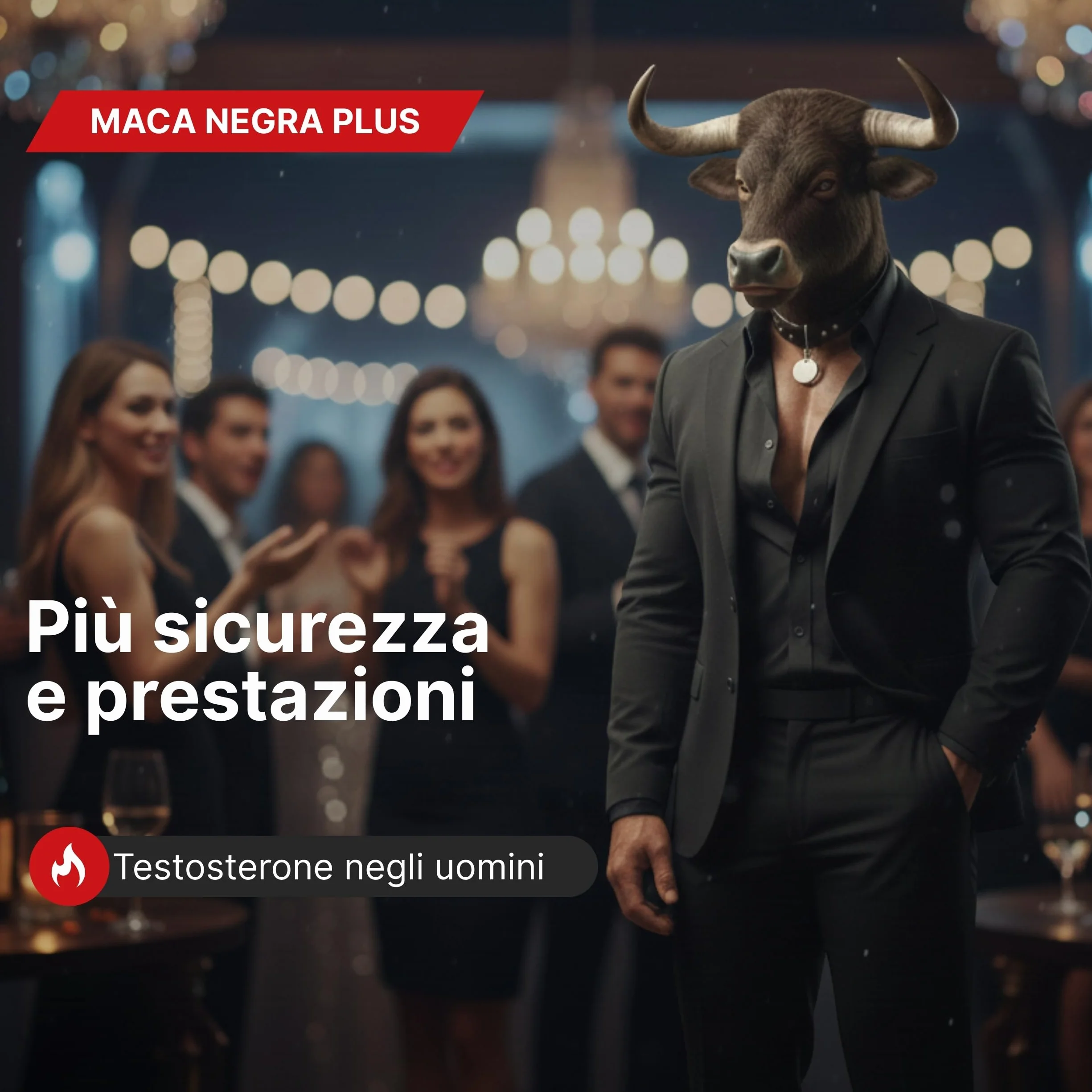 Maca Peruviana Plus – Maca Nera 45.000 mg Equivalenti (100:1), Arginina, Taurina, Vitamina B6 – Testosterone Uomo – 180 Capsule – Vegano, Senza Glutine né Lattosio – Pre workout, Energia e Muscoli