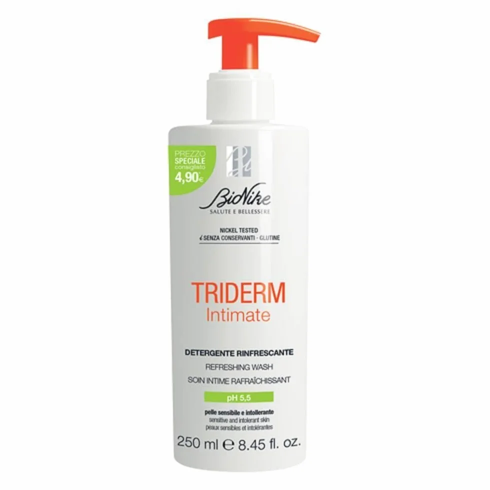Bionike Triderm Intimate Rinfrescante 250ml Igiene Intima Uomo Donna