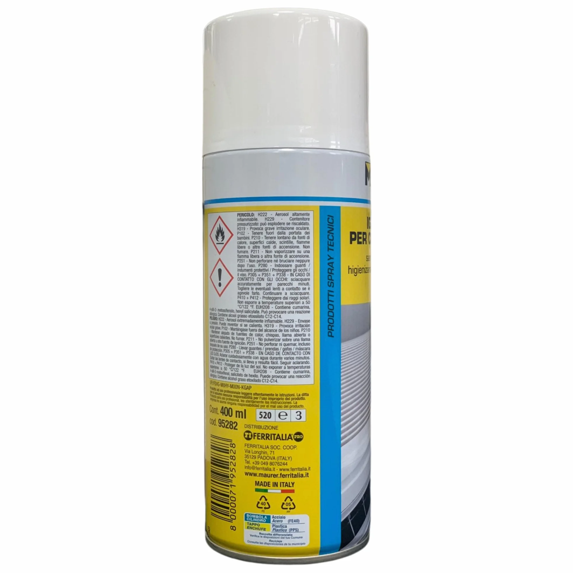 Igienizzante Spray per Condizionatori 400ml (2 Bombolette)