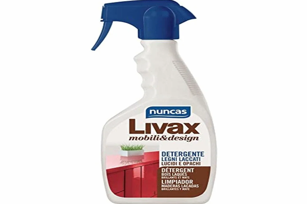 Nuncas Livax Mobili&Design Detergente Legni Laccati Lucidi e Opachi 500ml