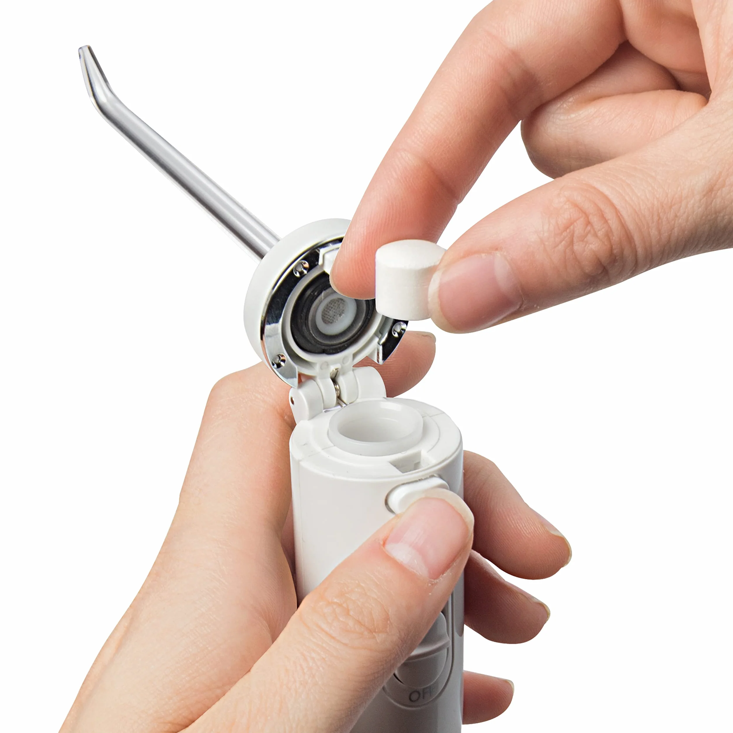 Waterpik Whitening WT-30EU Compresse di Ricarica per Irrigatore Orale Sbiancante, Menta, 30 Compresse