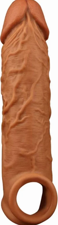 Manicotto Per Pene Maschile Estende Il Preservativo, Riutilizzabile In Silicone Per Allungare E Ingrandire, Custodia Per Miglioramento