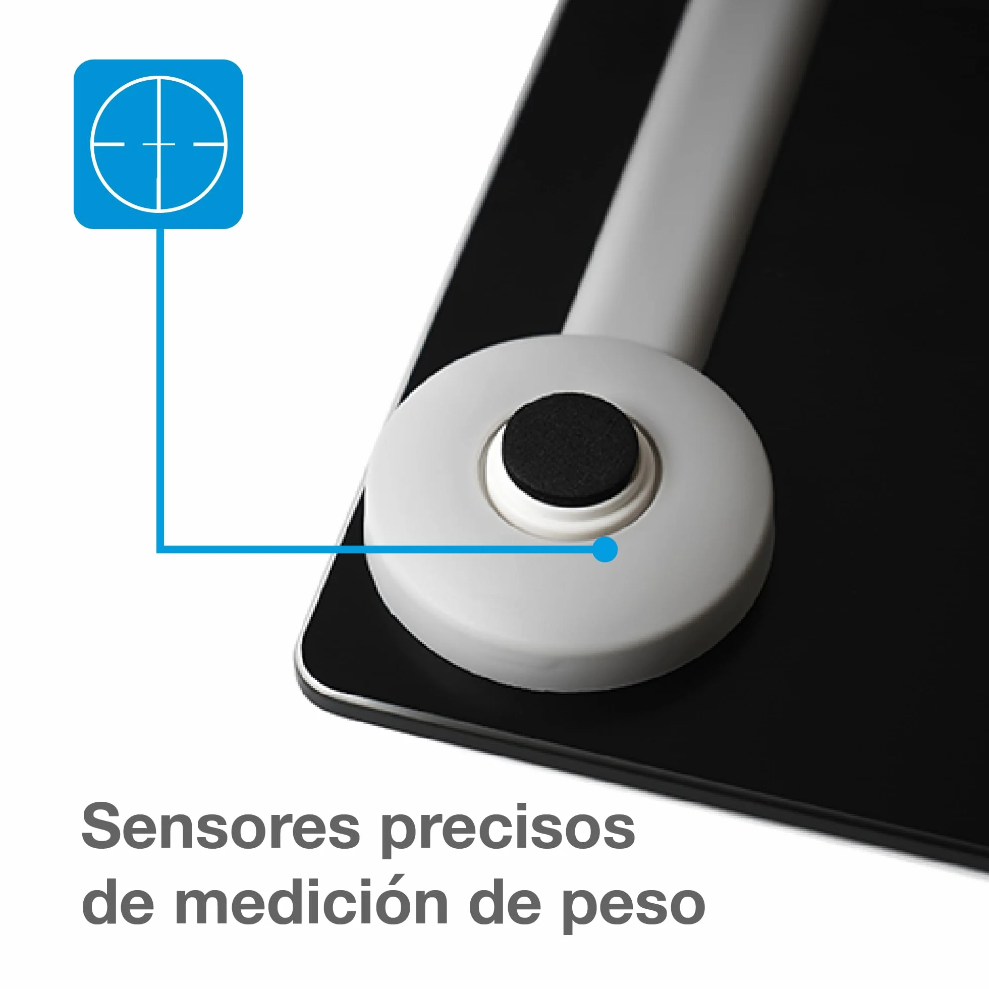 Citizen Bilancia Pesapersone Digitale Vetro Temperato 0,1 kg Display LCD Grande Step-On Design Ultrasottile 22 mm Bianco