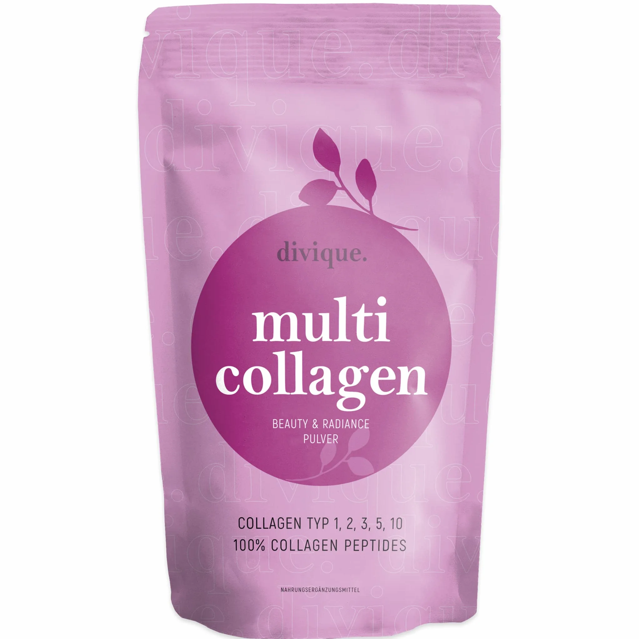 Divique Complesso Premium Polvere di Collagene Tipo 1,2,3,5,10 500g Peptidi Idrolizzati 100% 10.000 mg Insapore