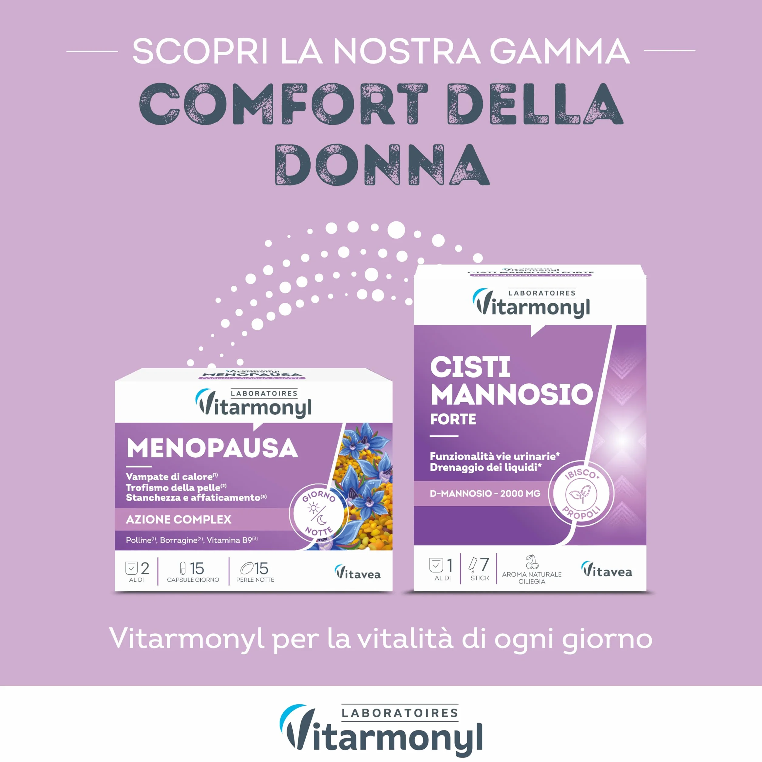 Vitarmonyl Nuova Formula Cranberry Integratore Vie Urinarie Alta Concentrazione 1 Capsula Mirtillo Rosso Erica Cistite 1 Mese