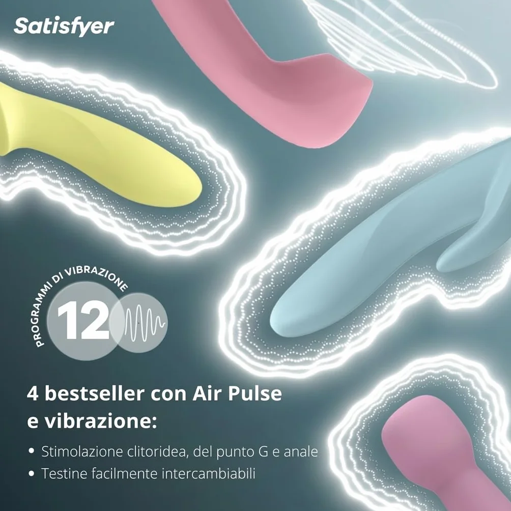 Satisfyer Marvelous Four Set 4 Sex Toys dla Kobiet IPX7 Wodoodporny