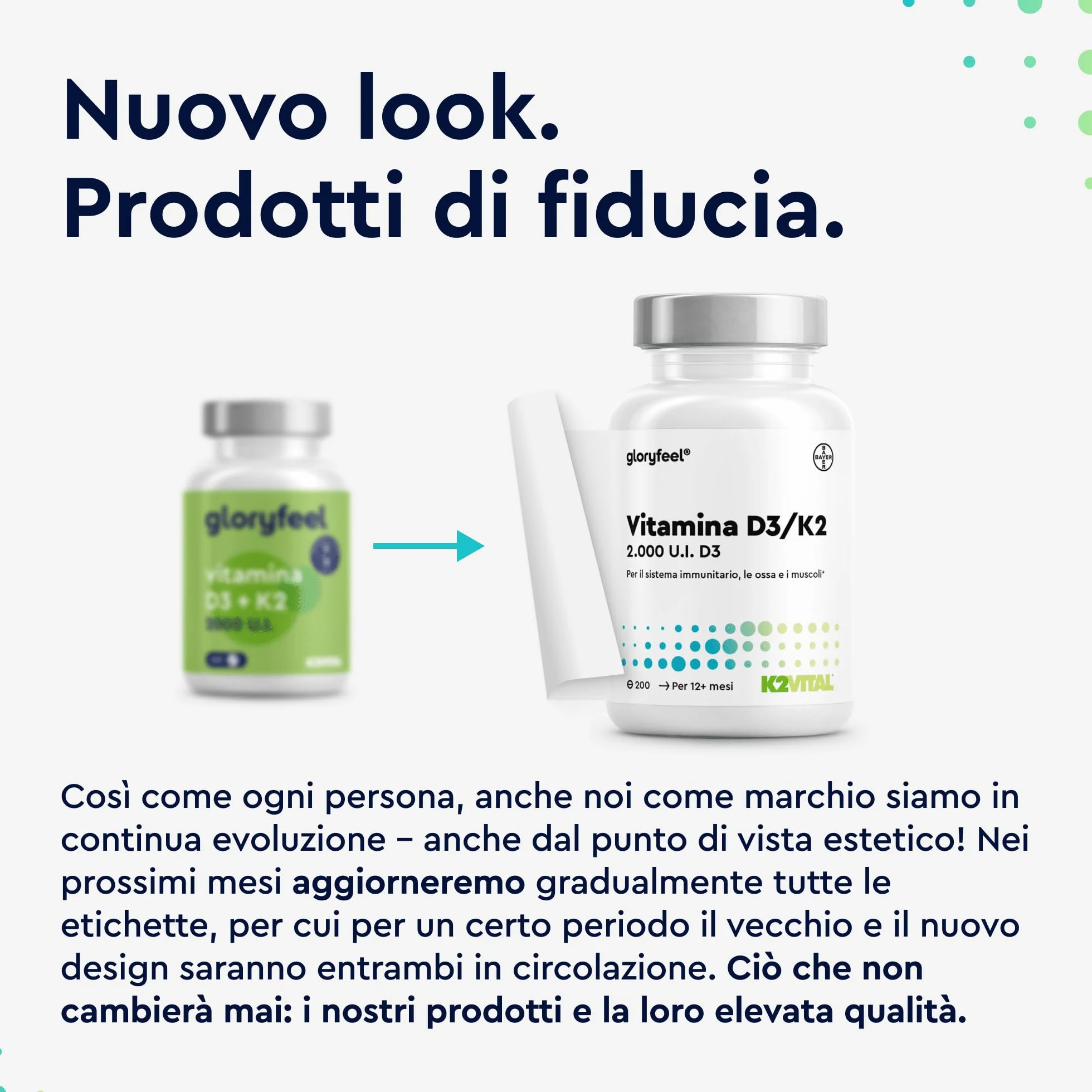 Vitamina D3 + K2 ad alto dosaggio - 200 compresse - Premium: K2VITAL® di Kappa - 99,7% di vitamina K2-MK7 trans + 2000 UI di D3 (1 ogni 2 giorni) - Prodotto di Germania analizzato in laboratorio
