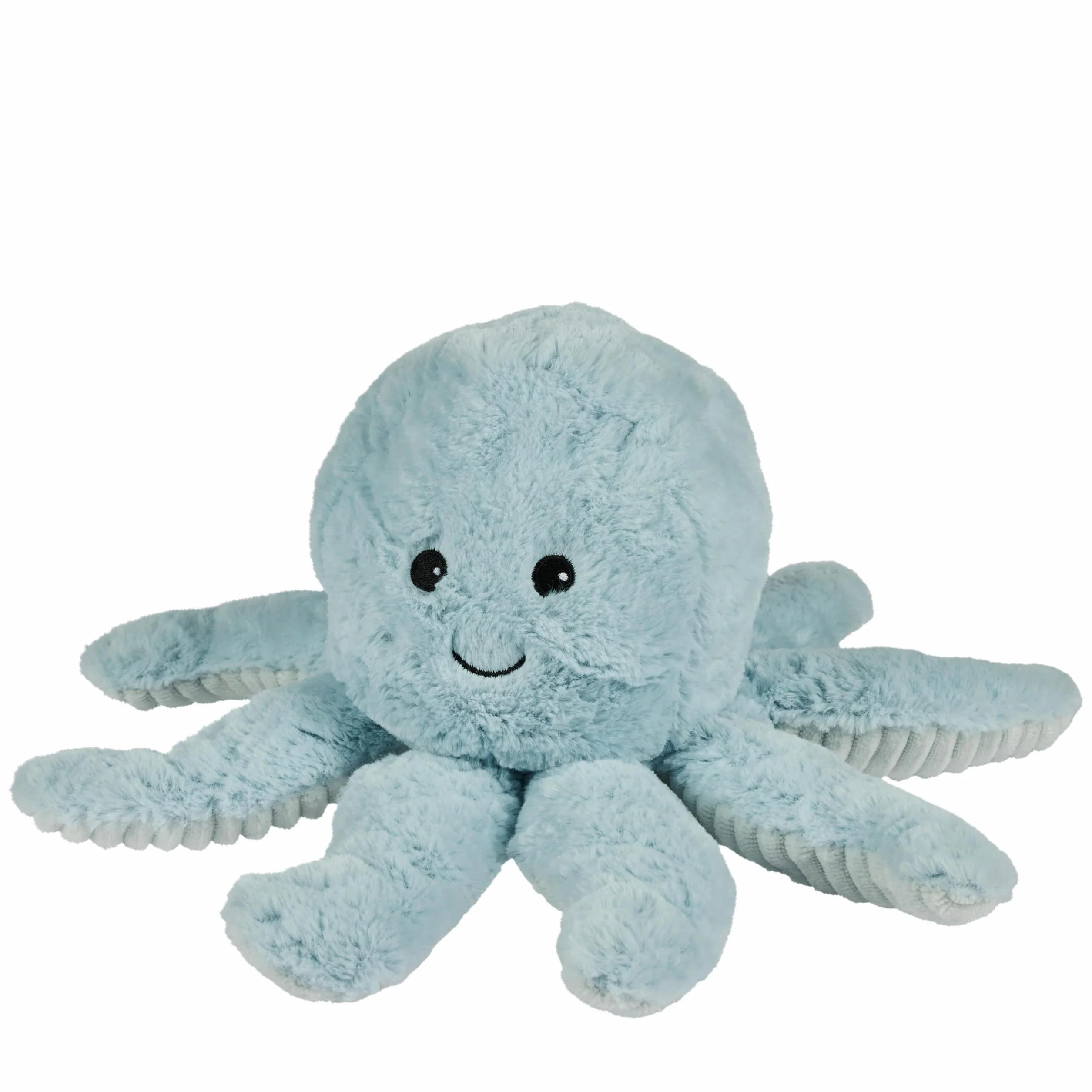 Warmies Peluche Polpo Pesato Utilizzabile nel Microonde con Profumo di Lavanda Francese, Borsa di Grano Caldo o Freddo per un fresco relax e un caldo sollievo