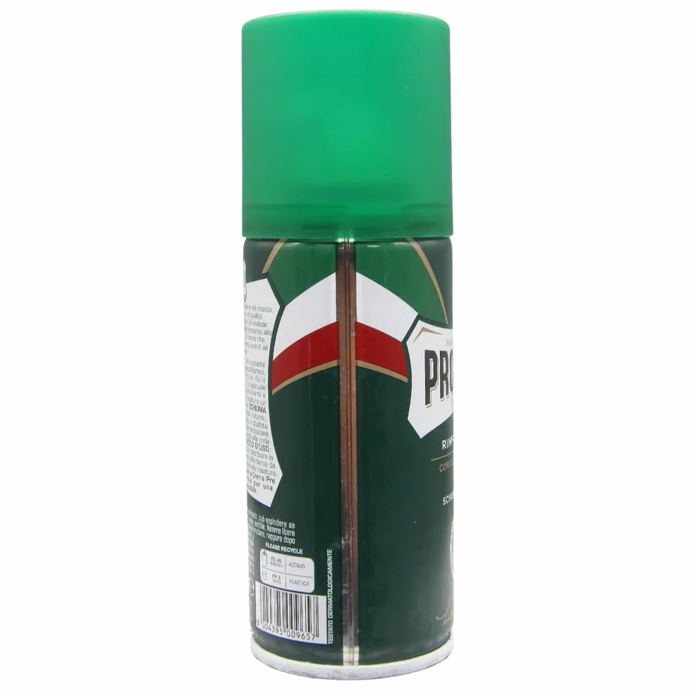 SCHIUMA DA BARBA RINFRESCANTE con olio di eucalipto e mentolo, 100ml, 2 Unità