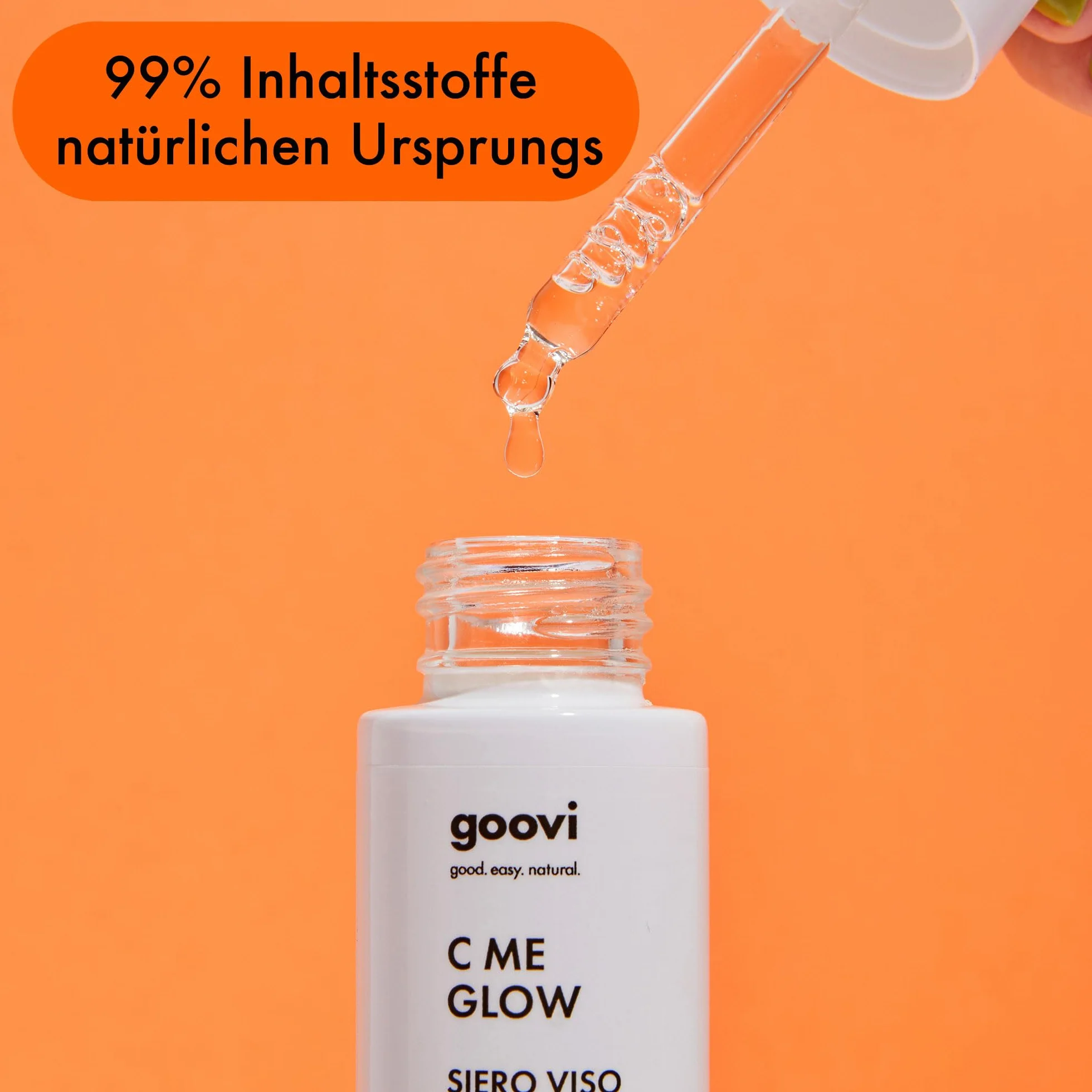 GOOVI C Me Glow Vitamina C Face Serum 30 ml Siero viso antiossidante idratante