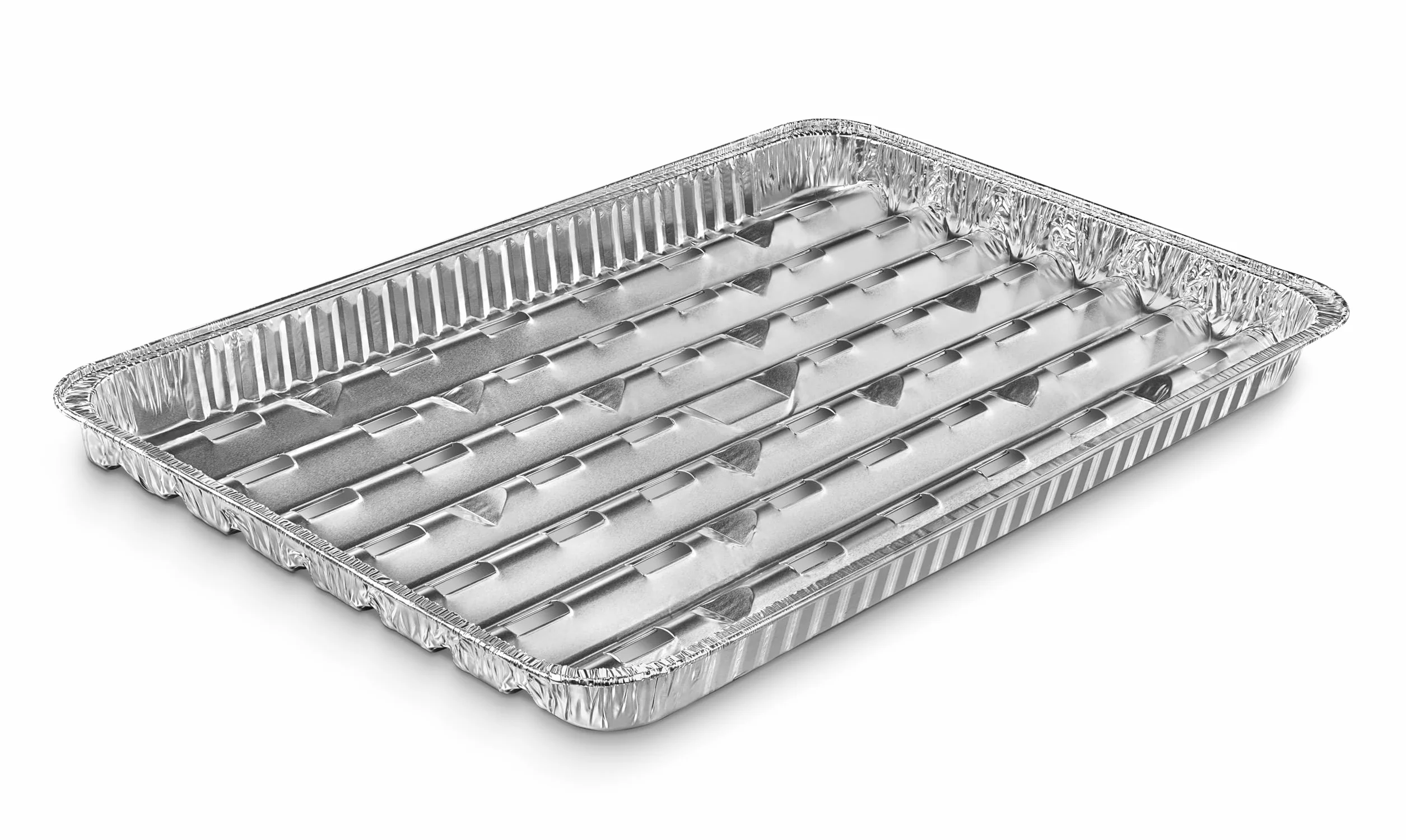 Cuki Griglie bbq in alluminio, monouso, 3 pezzi, per barbecue e grigliate, adatte anche in forno