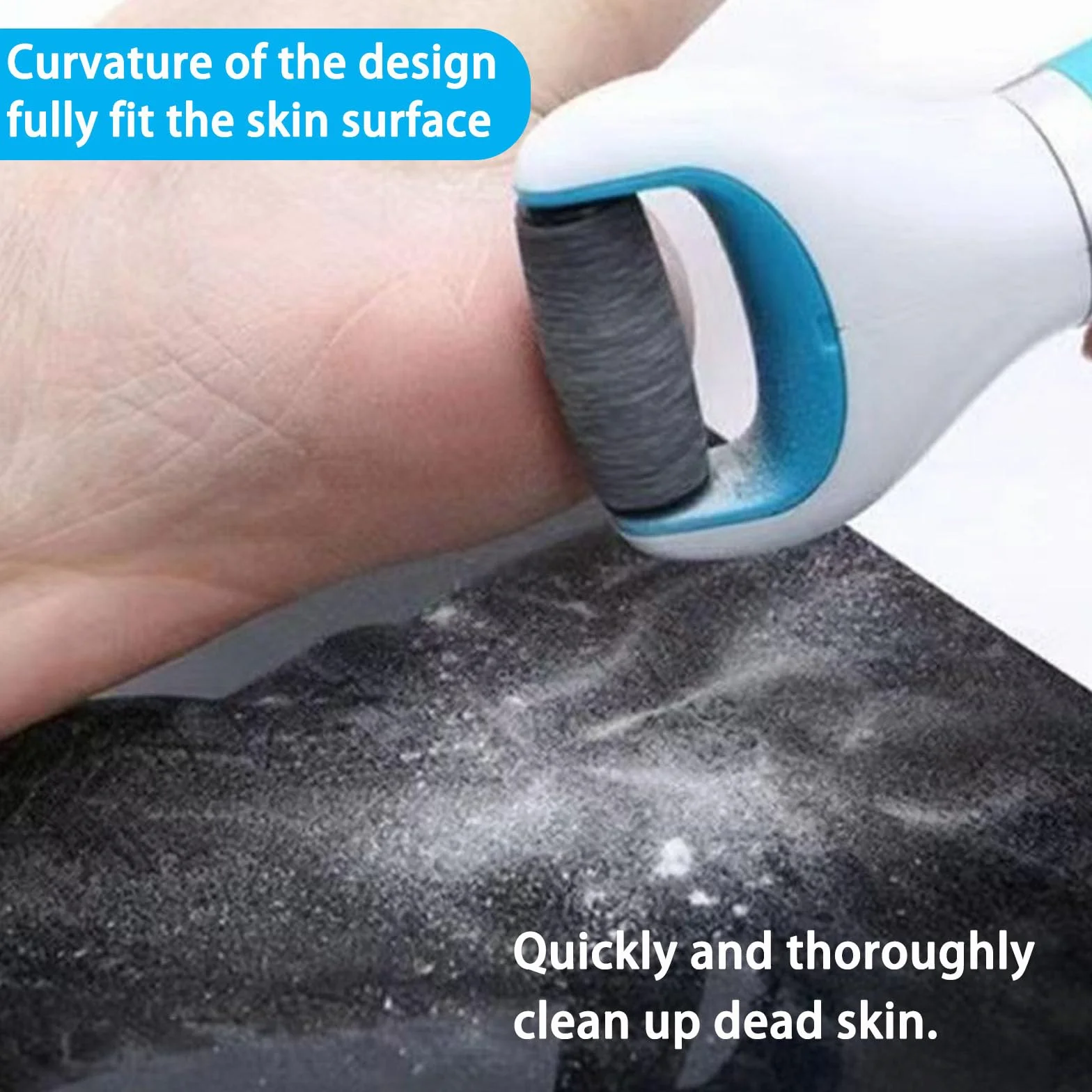Scholl Velvet Smooth Rullo Ricambio Compatibile, Roll Ricariche Professionale Pedicure Elettrico, 3 Rugosità, Pietra Pomice Raspa Piedi
