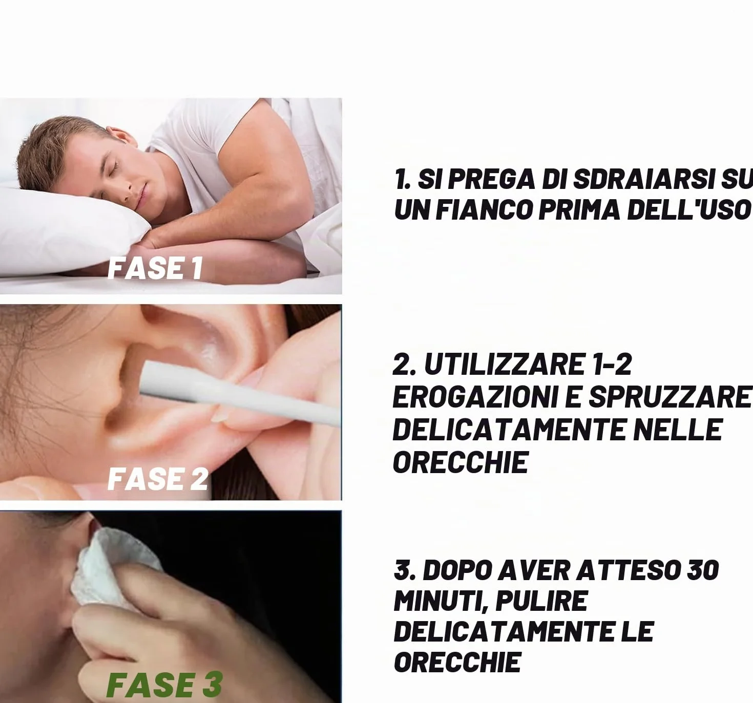 Spray per sollievo da acufene 2 pezzi