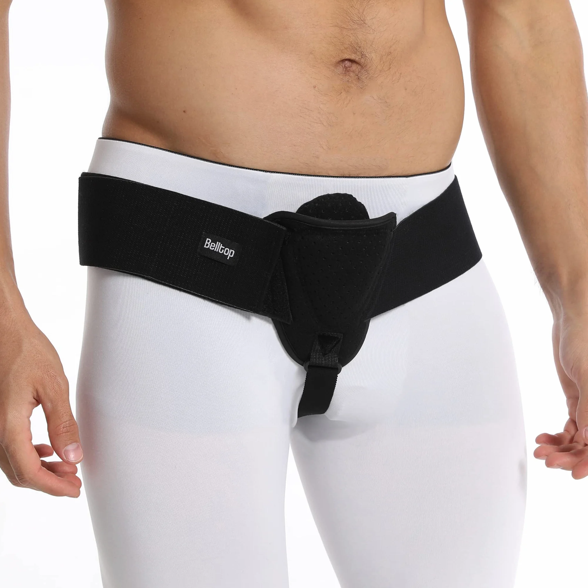 Cintura per ernia inguinale - uomo. Fascia ernia inguinale uomo (regolabile). Mutande per ernia inguinale uomo. Slip ernia inguinale uomo. Cinto: ernia inguinale destra e ernia inguinale sinistra(S/M)