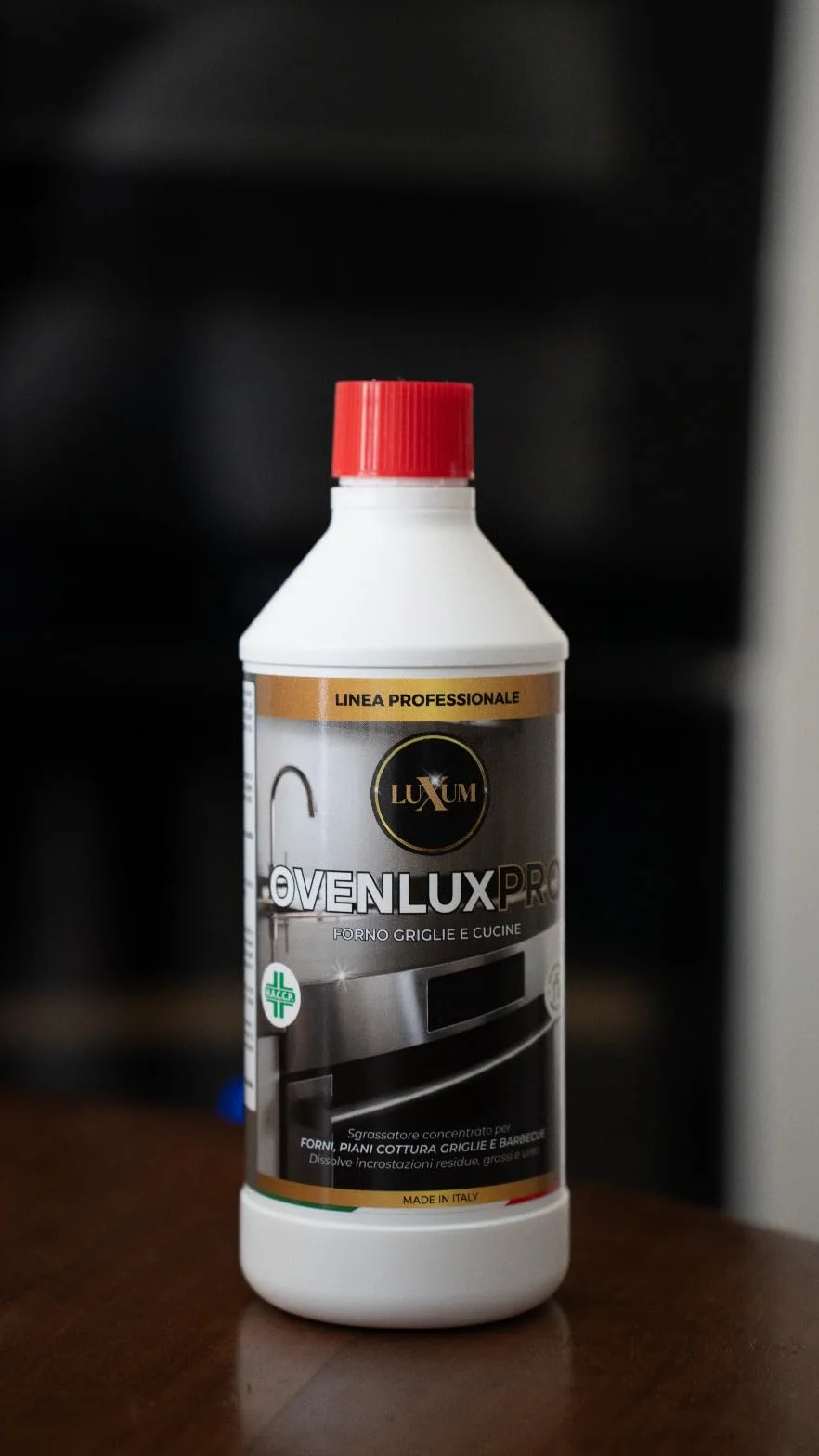 OvenLux PRO Detergente sgrassante decarbonizzante HACCP – 750 ml