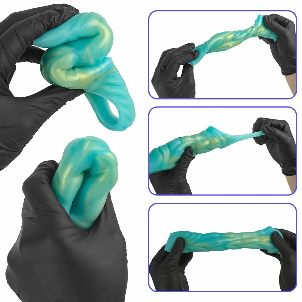 SXOVO Guaina Fallica Muscoloso, Guaina Pene Aperta con Anello Testicolare, Prolunga Pene Indossabile e Riutilizzabile, Ritardante Eiaculazione Precoce, Toys Sessuali per Uomini per Piacere Coppia (A)