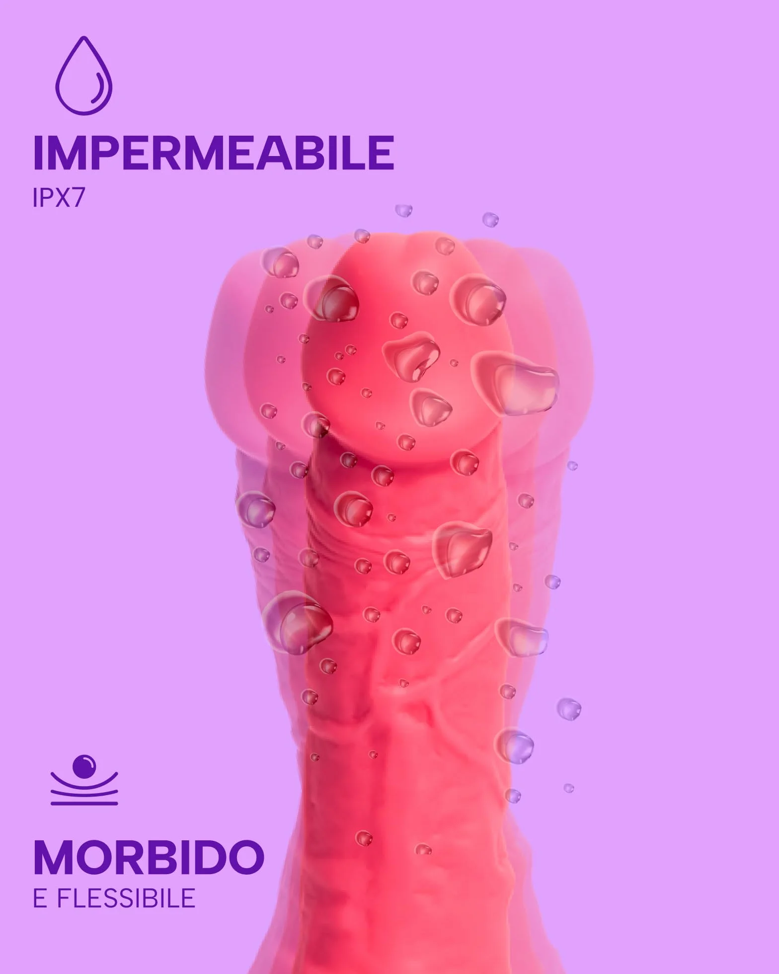 MySecretCase Fallo Realistico 19cm Sexytoysys Donna Squirting Dildo Realistico Dildo con Ventosa Potente Ideale per Strapon Anale e Piacere Hands-Free Pene di Gomma Morbido Versatili per Tutti