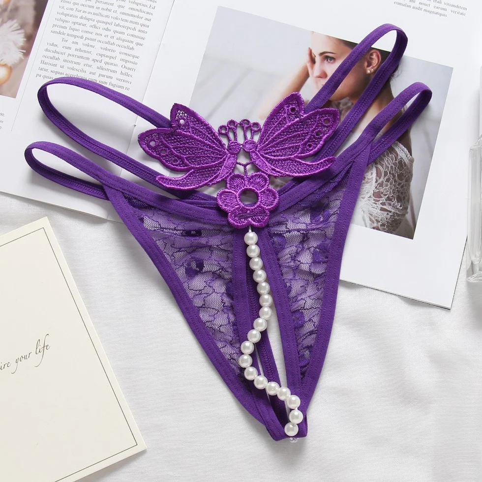 Slip Donna con Buco Thin Thongs String Lace Hollow Super Underwear Sexy